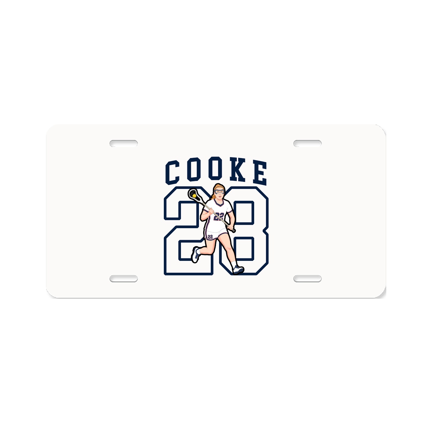 License Plate — Shirsey in Classic