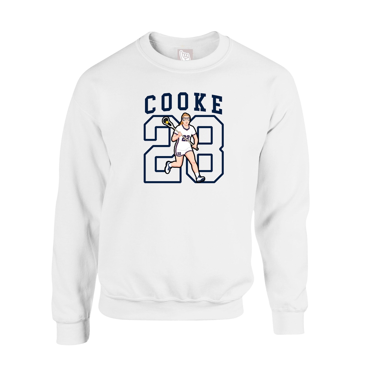 Fleece Crew — Shirsey in White