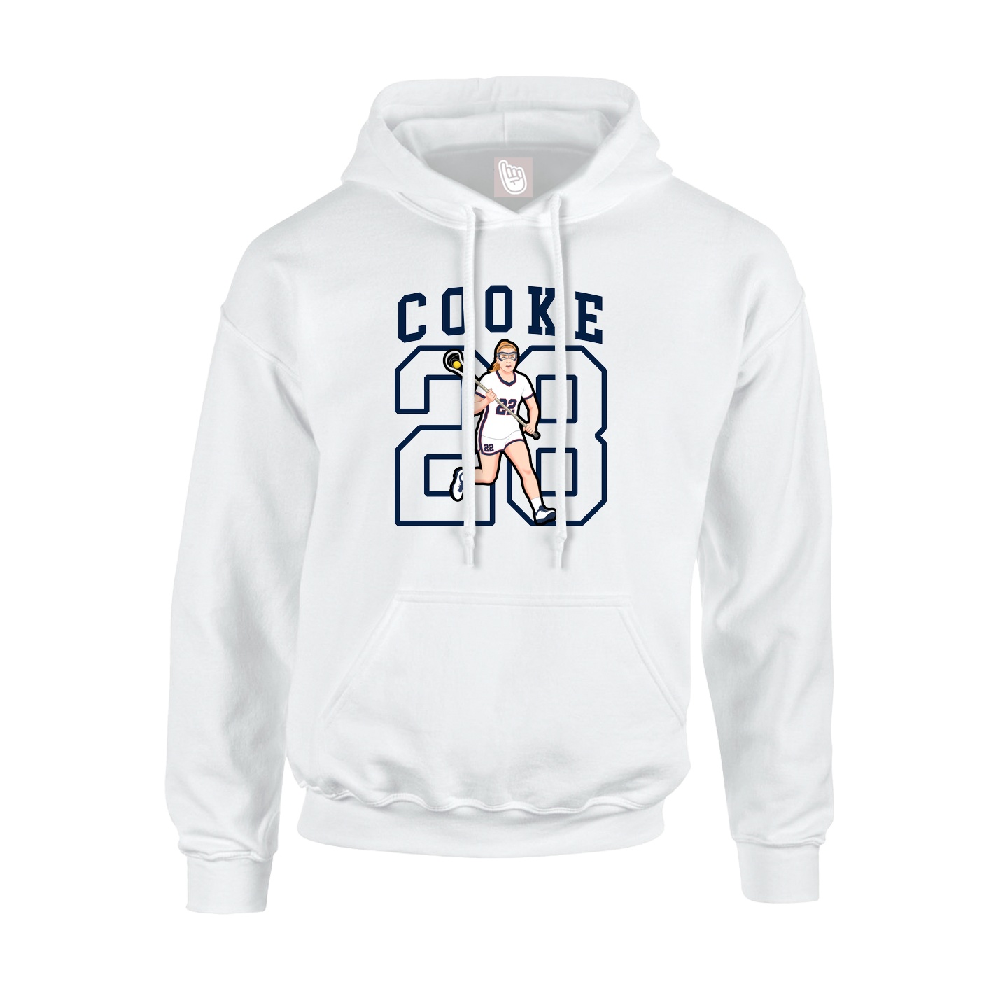 Youth Hoodie — Shirsey in White
