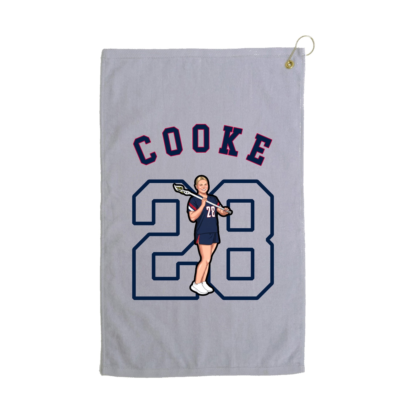 Terry Velour Golf Towel