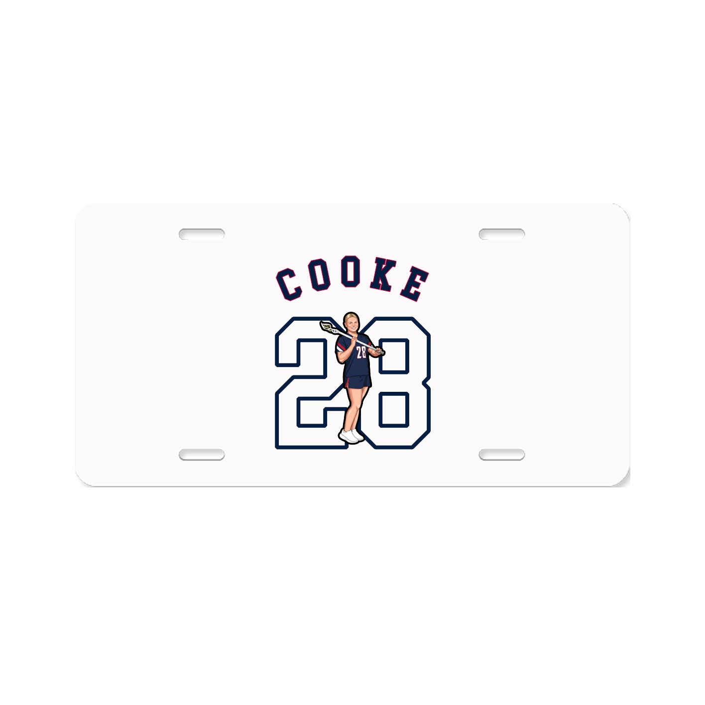 License Plate — Shirsey Arch in Classic