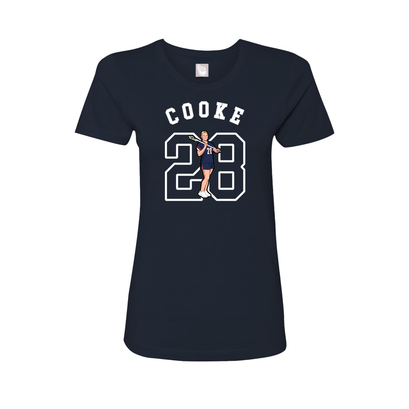 Womens Tee — Shirsey Arch in Navy