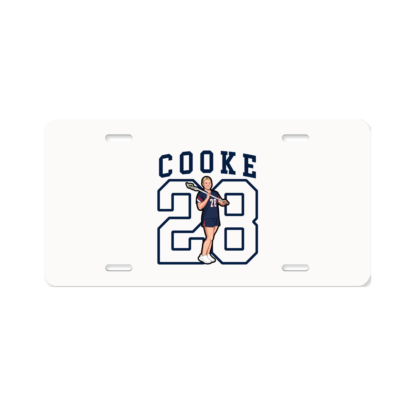 License Plate — Shirsey in Classic