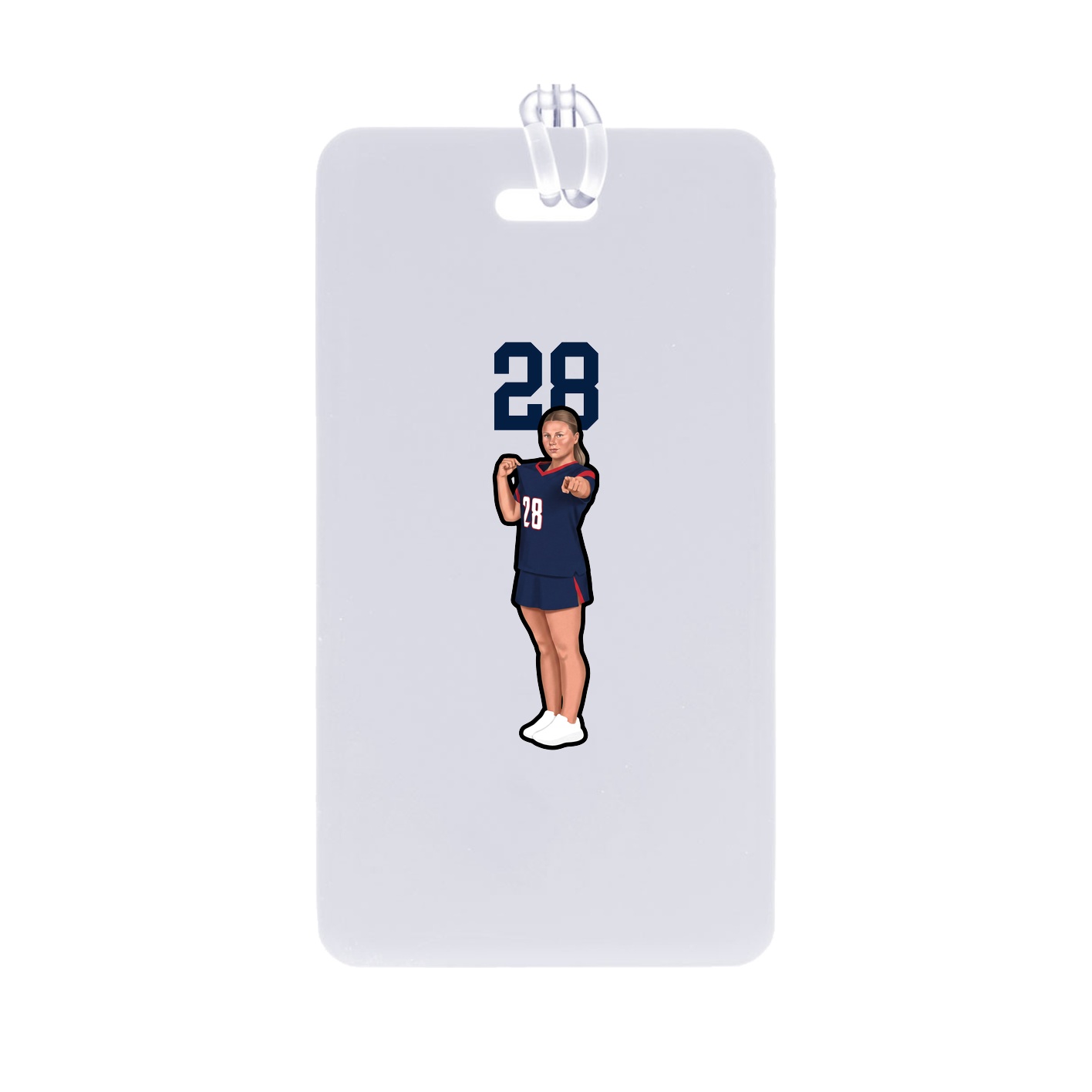 Bag Tag — Number Top in Classic