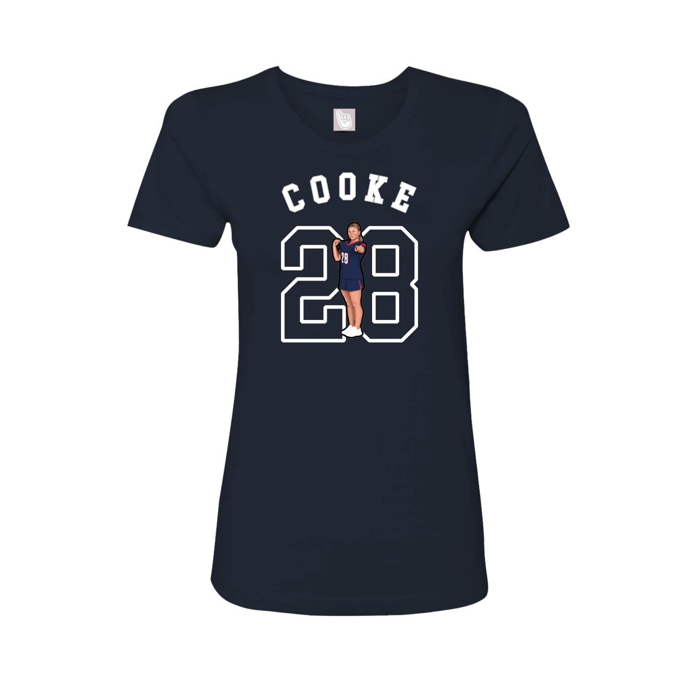 Womens Tee — Shirsey Arch in Navy