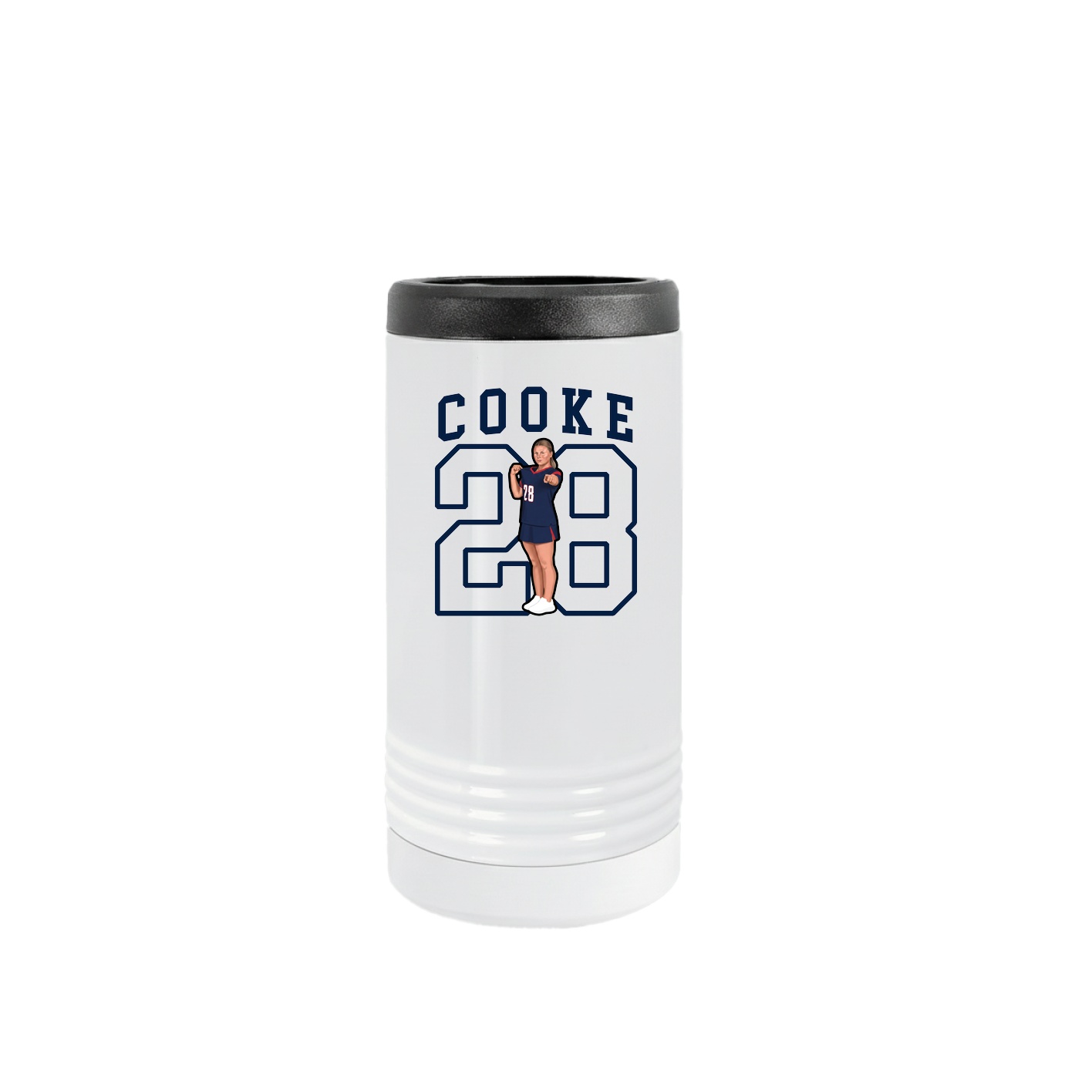 Slim Beverage Holder — Shirsey in White