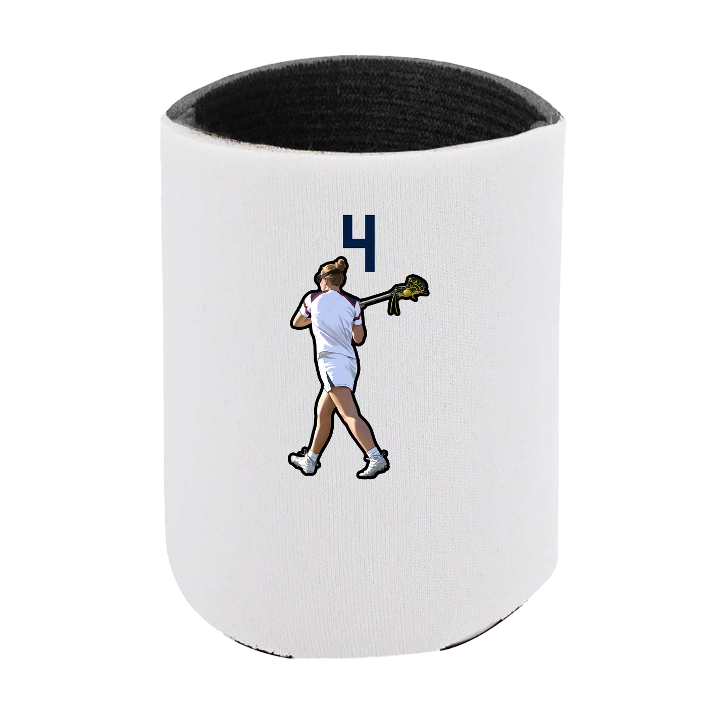 Can Holder — Number Top in White