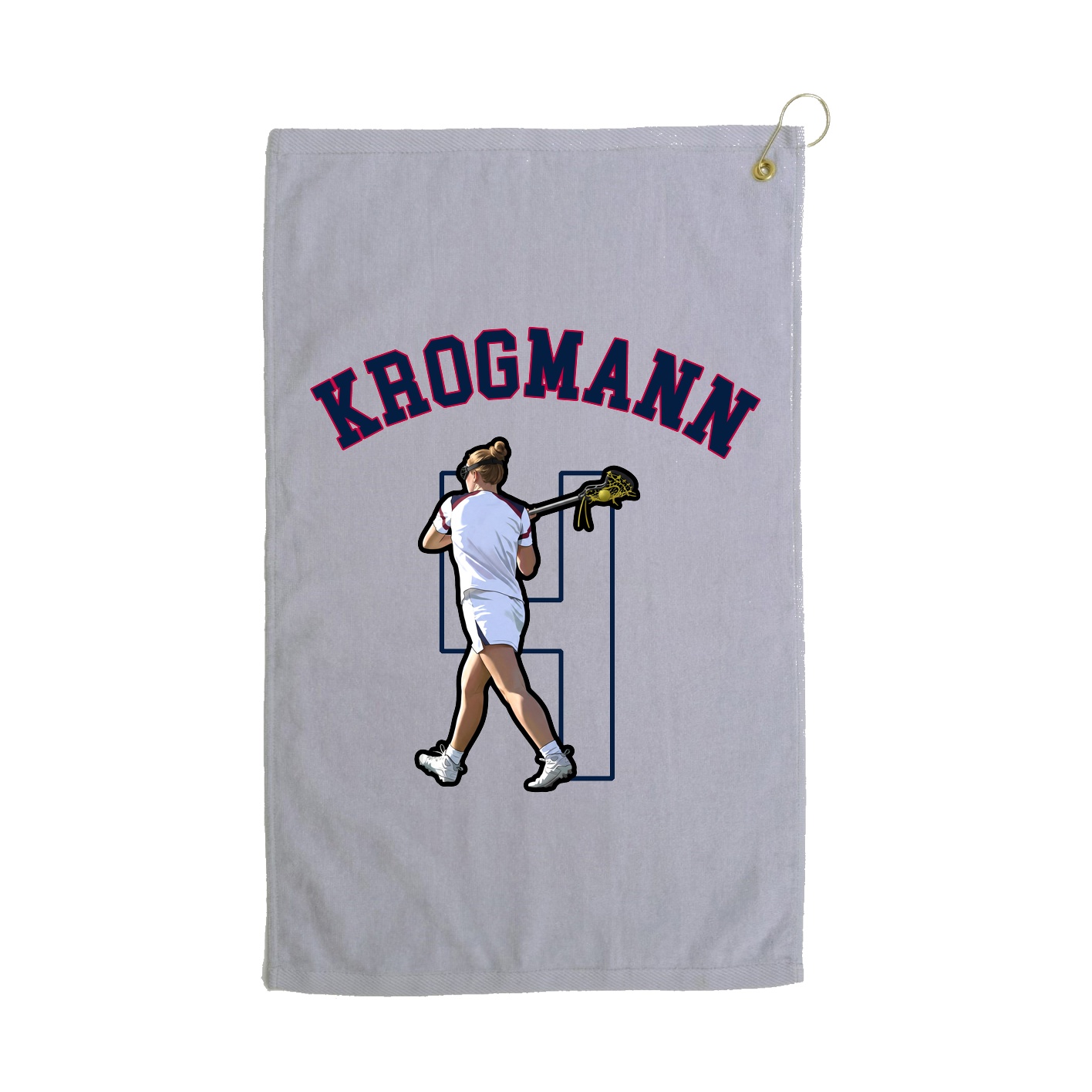 Golf Towel — Shirsey Arch in Grey