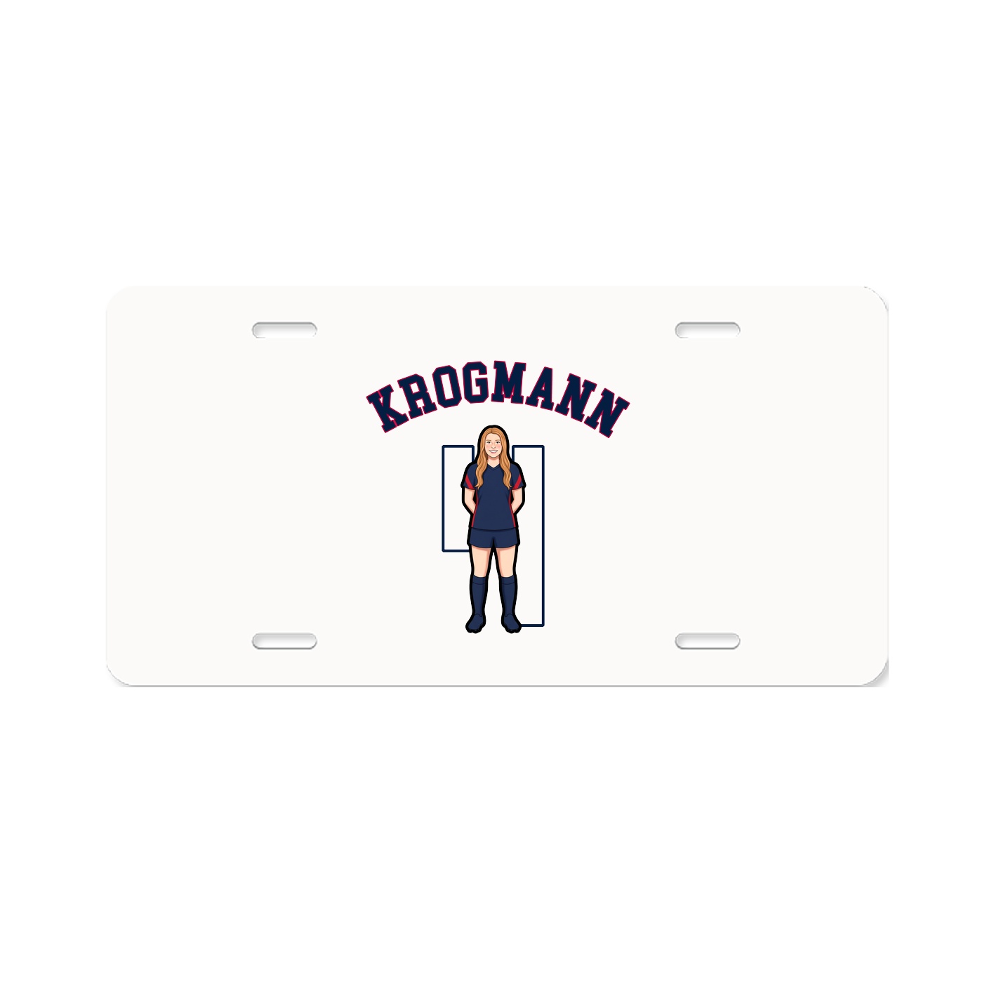 License Plate — Shirsey Arch in Classic