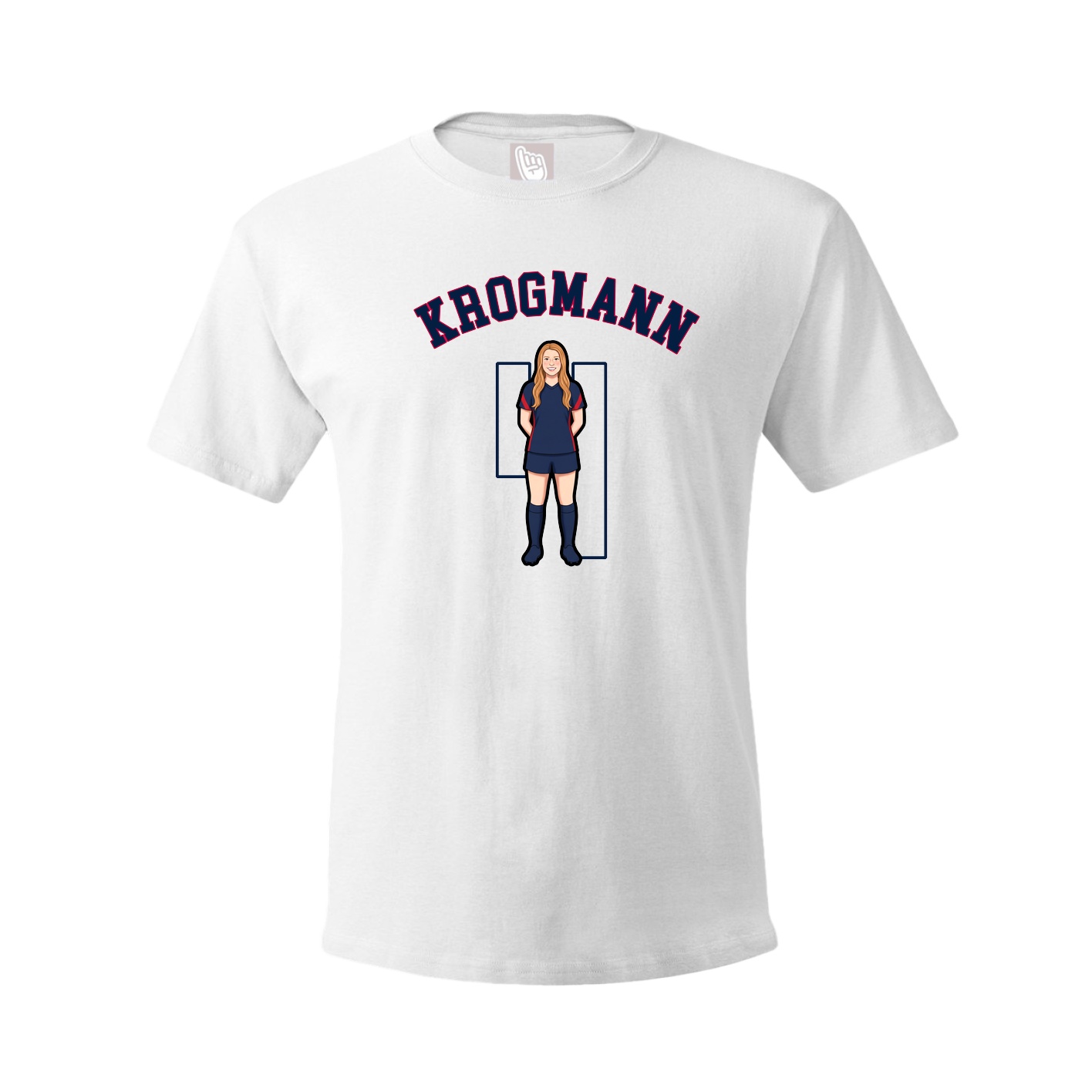 Tee — Shirsey Arch in White