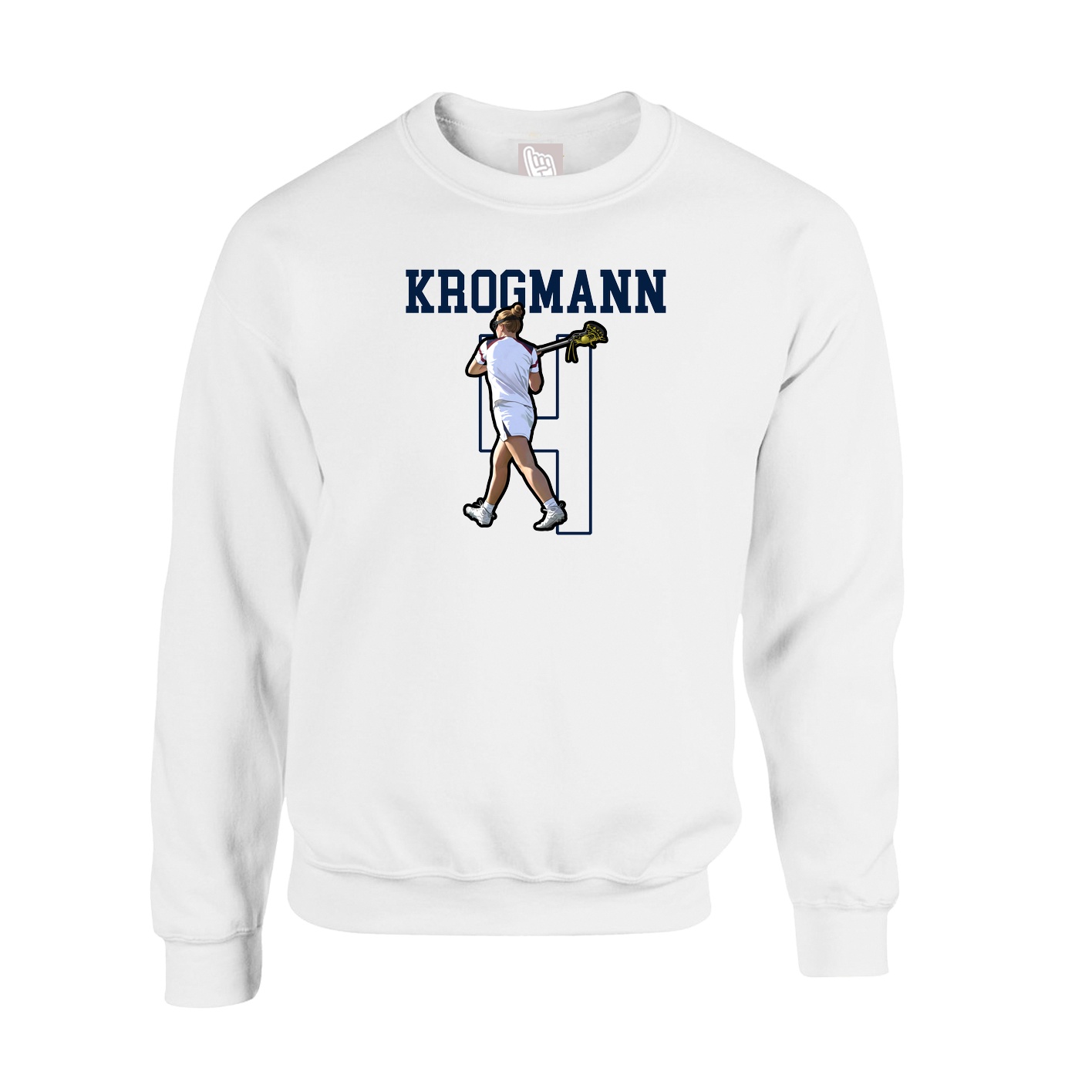 Fleece Crew — Shirsey in White