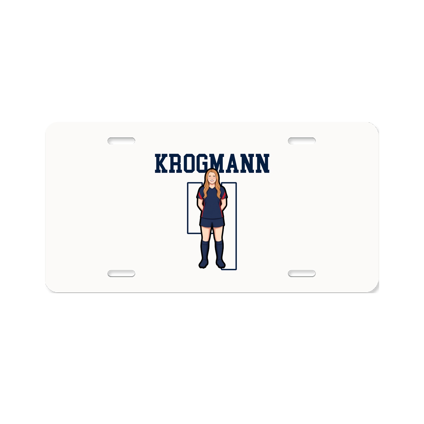 License Plate — Shirsey in Classic