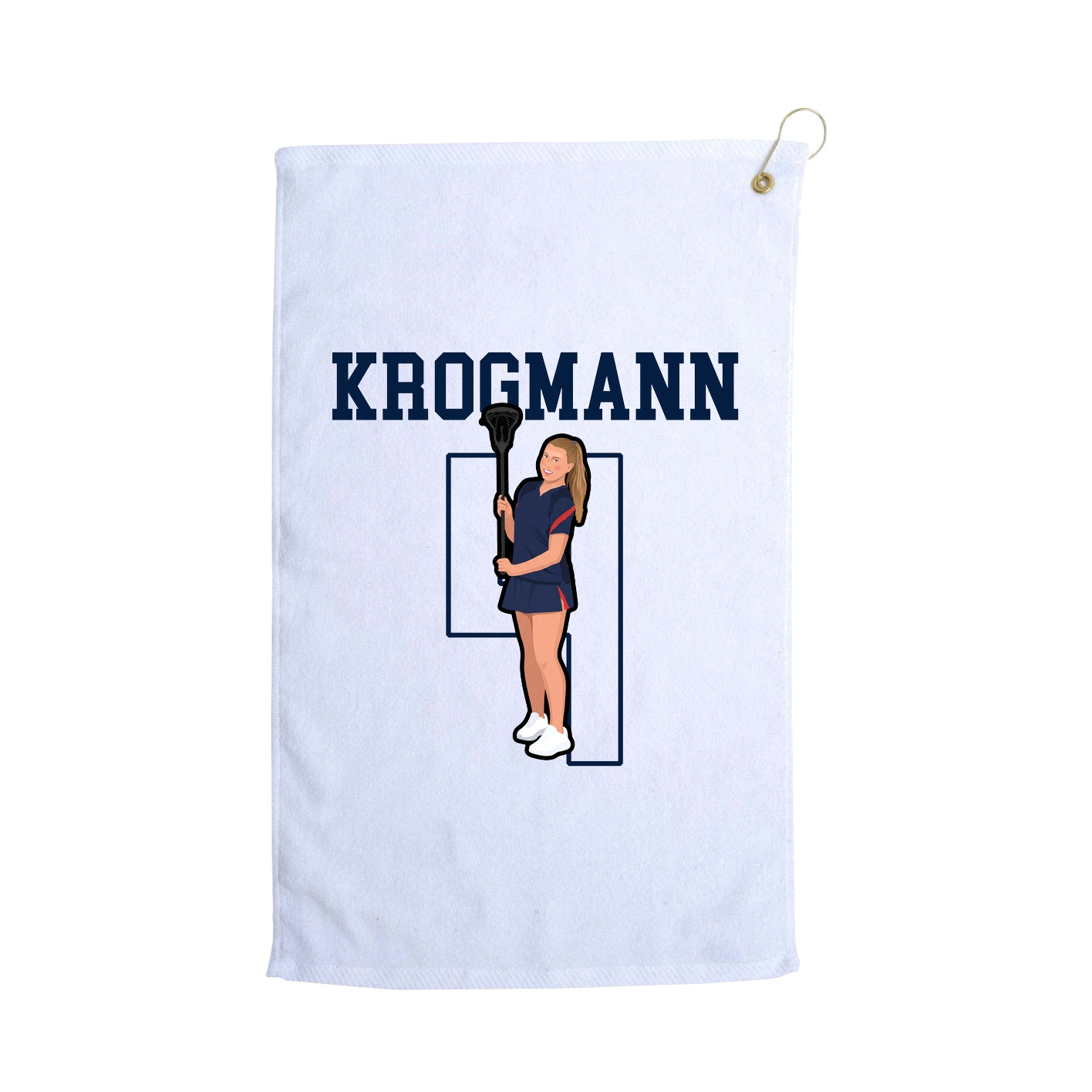 Golf Towel — Shirsey in White