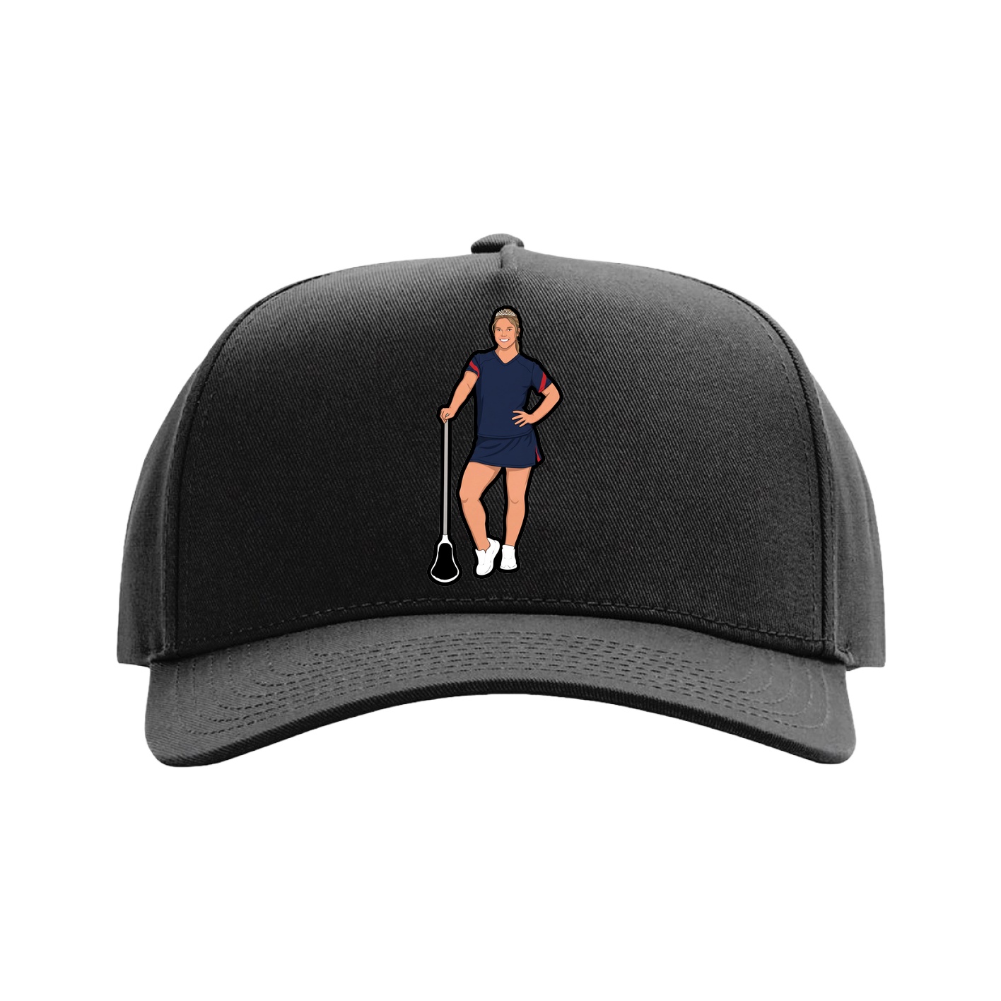 Full Fabric Five-Panel Champ Cap