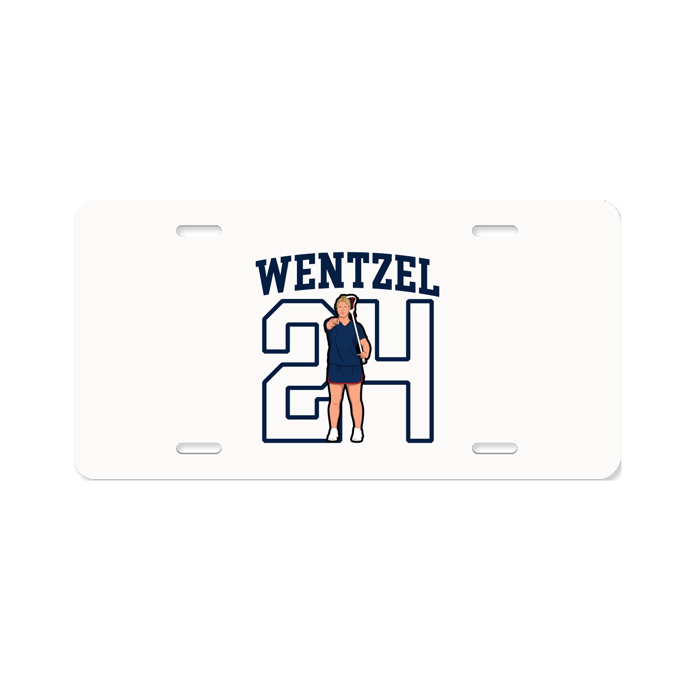 License Plate — Shirsey in Classic