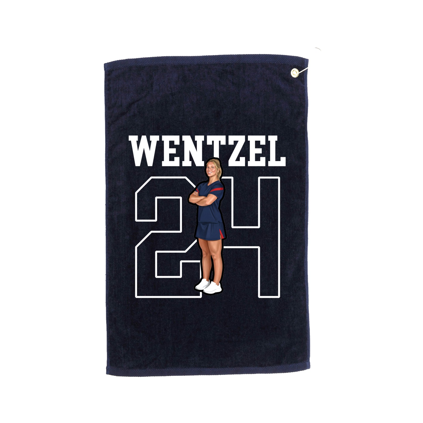 Golf Towel — Shirsey in Navy