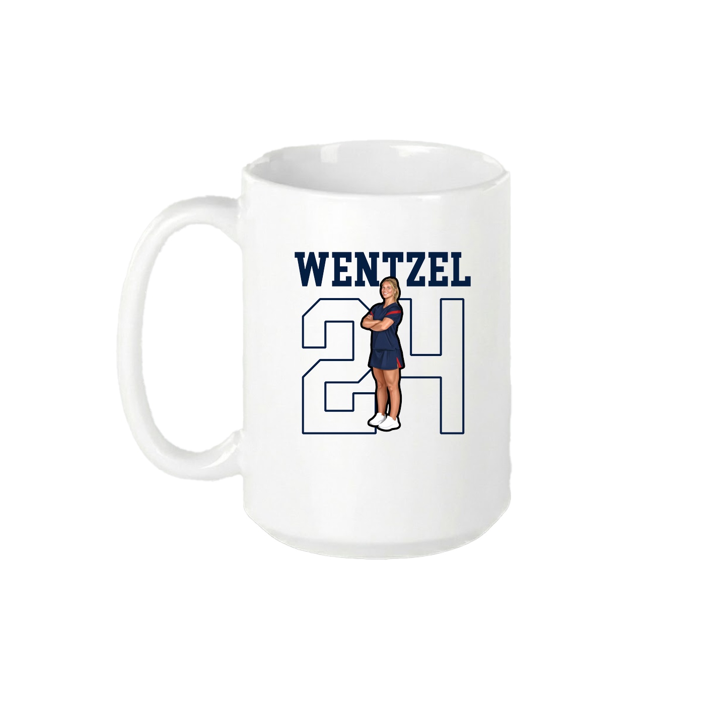 15oz Coffee Mug — Shirsey in White
