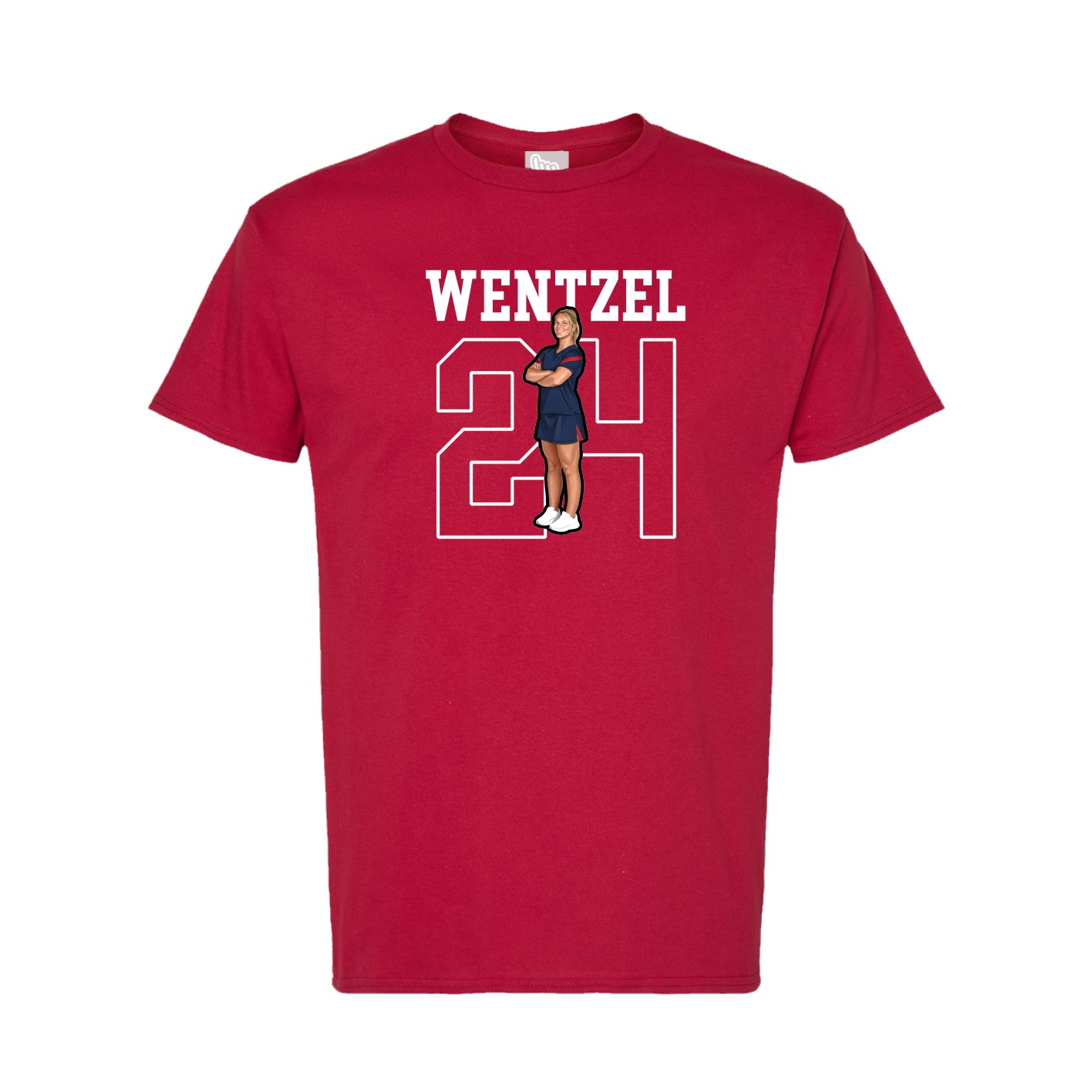 Tee — Shirsey in Crimson