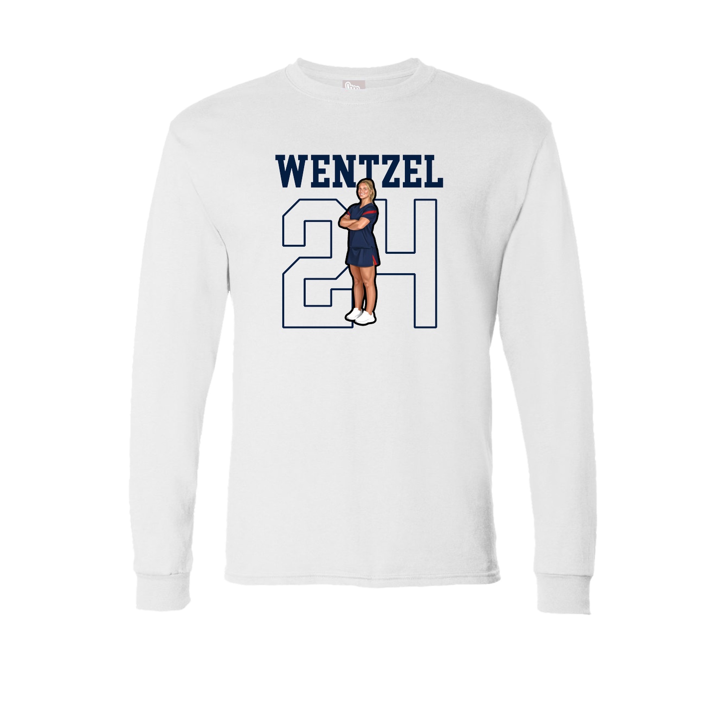 Long Sleeve Tee — Shirsey in White