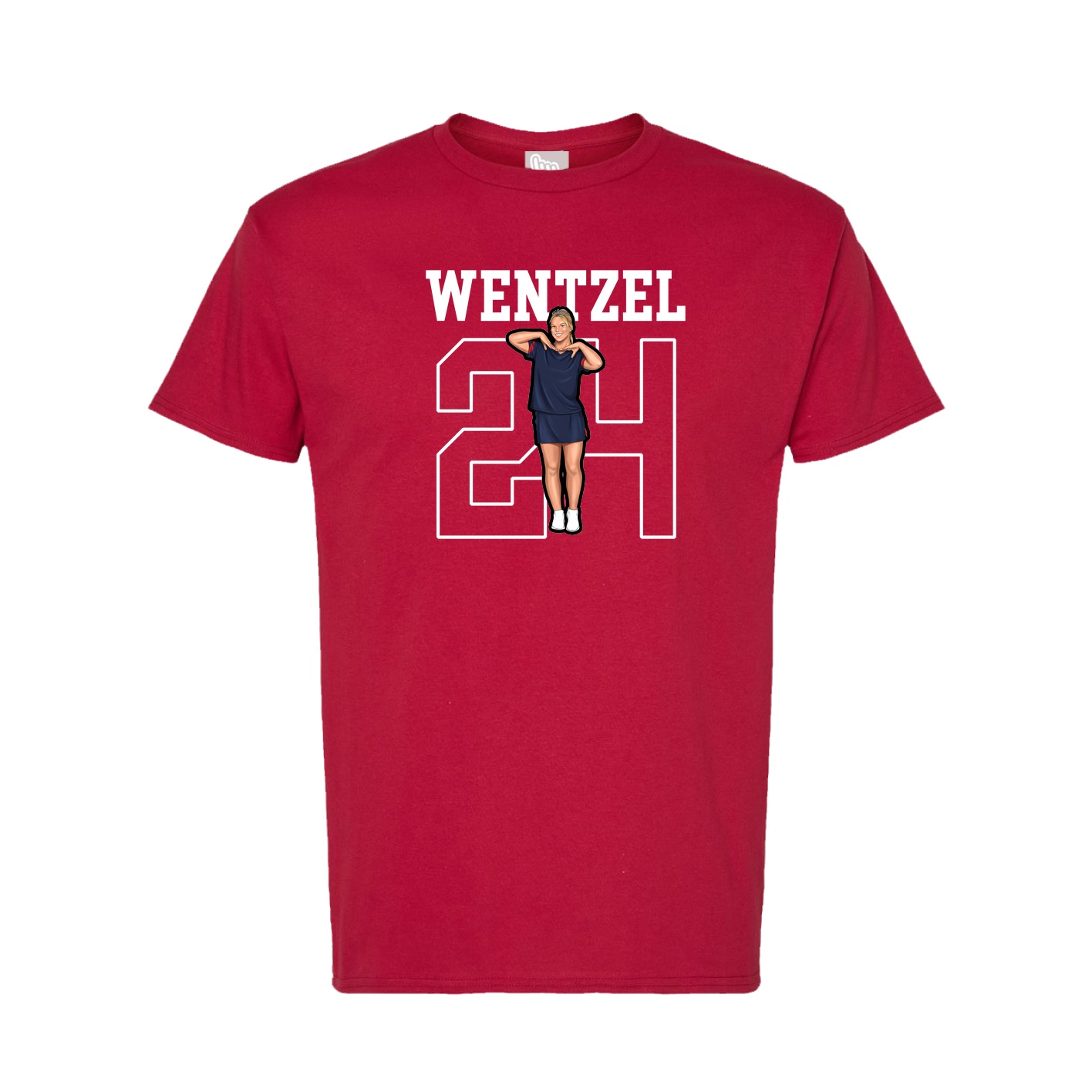 Tee — Shirsey in Crimson