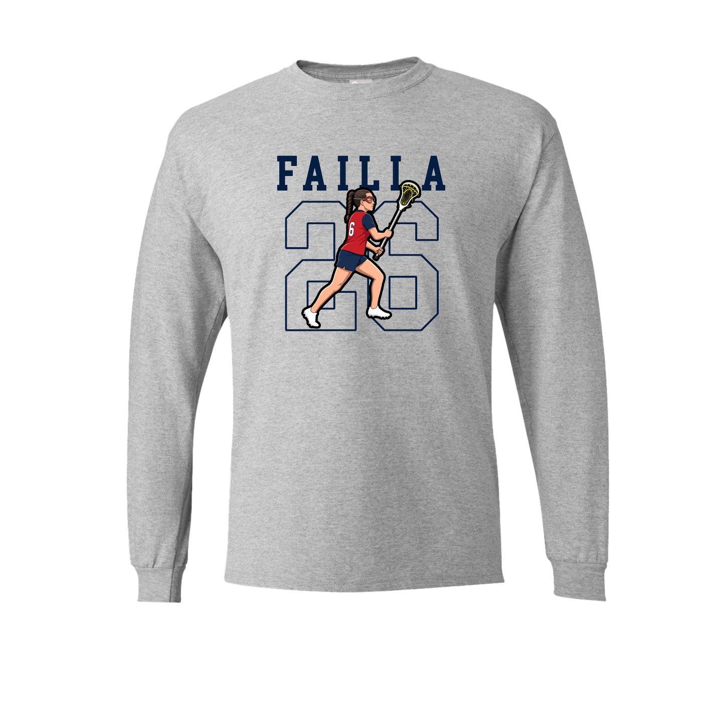 Long Sleeve Tee — Shirsey in Grey
