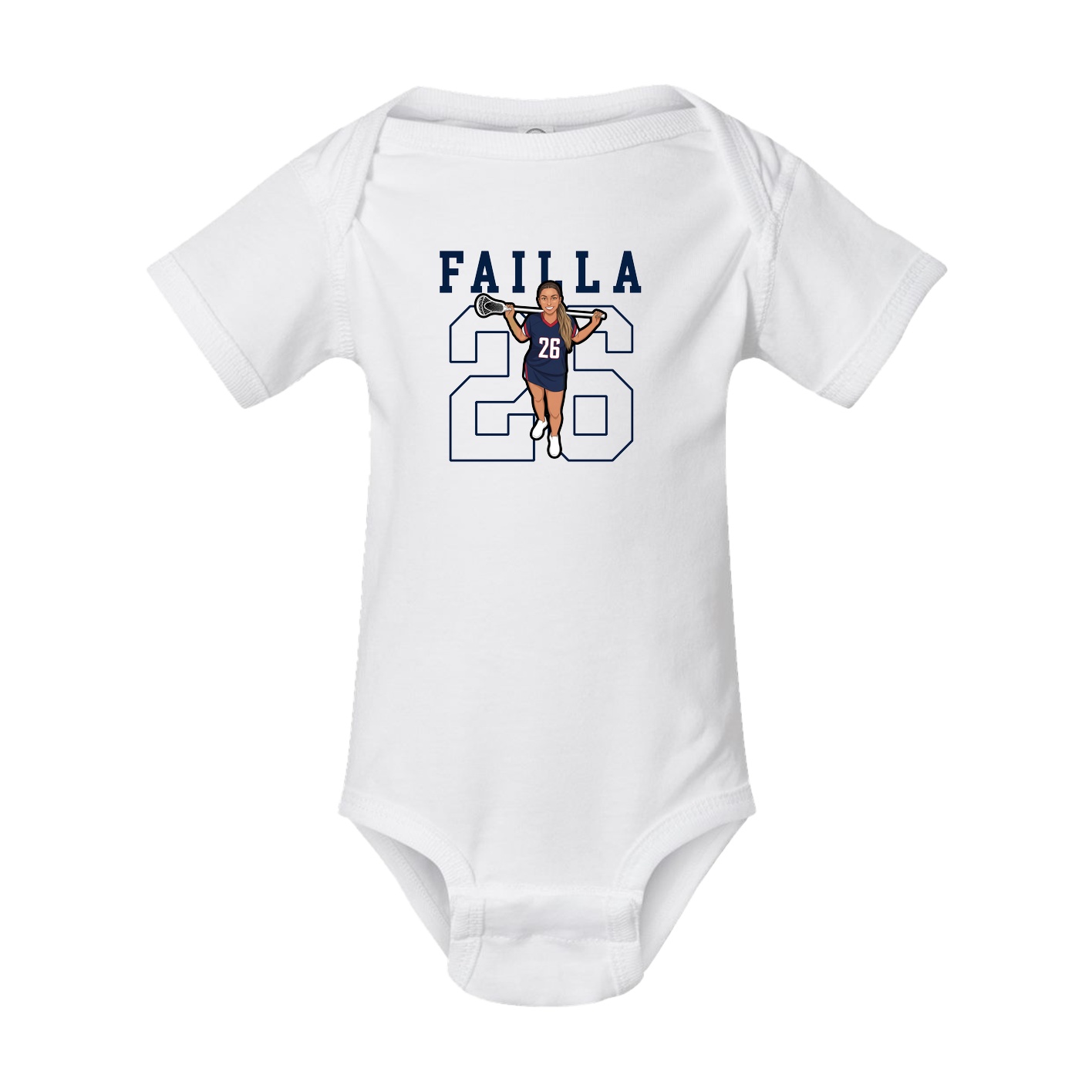 Baby Onesie — Shirsey in White