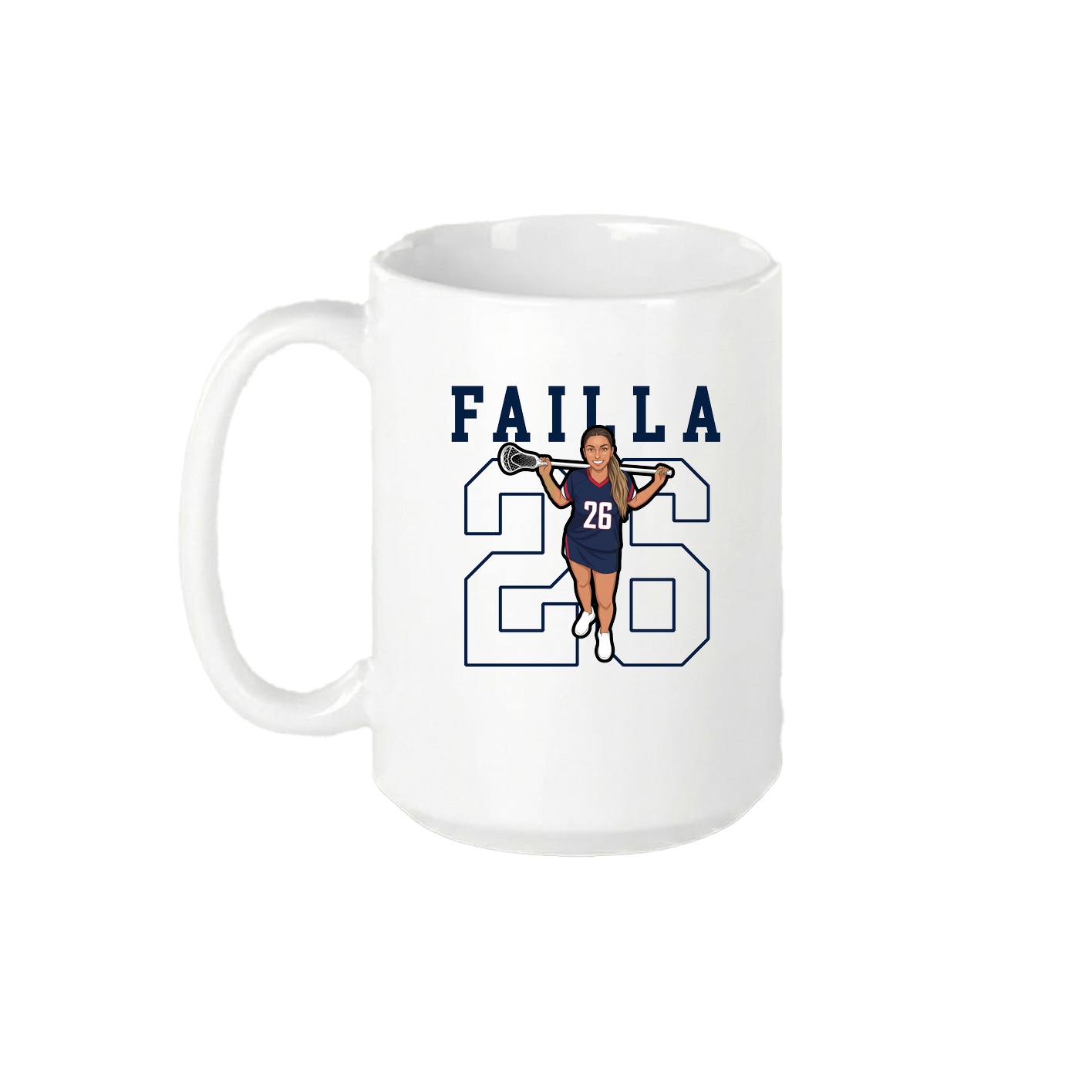 15oz Coffee Mug — Shirsey in White