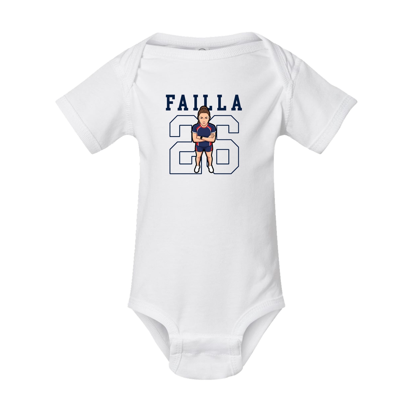 Baby Onesie — Shirsey in White