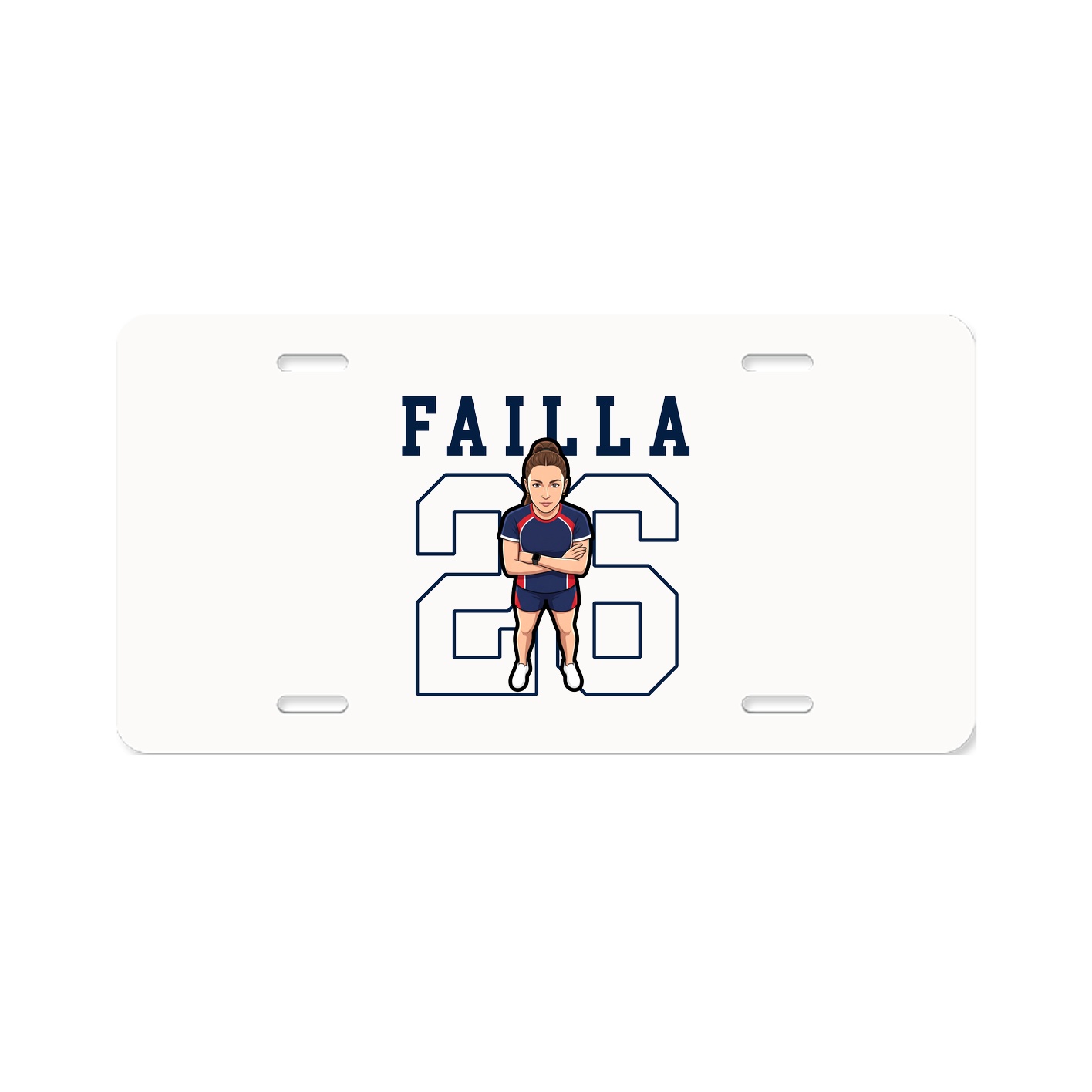 License Plate — Shirsey in Classic