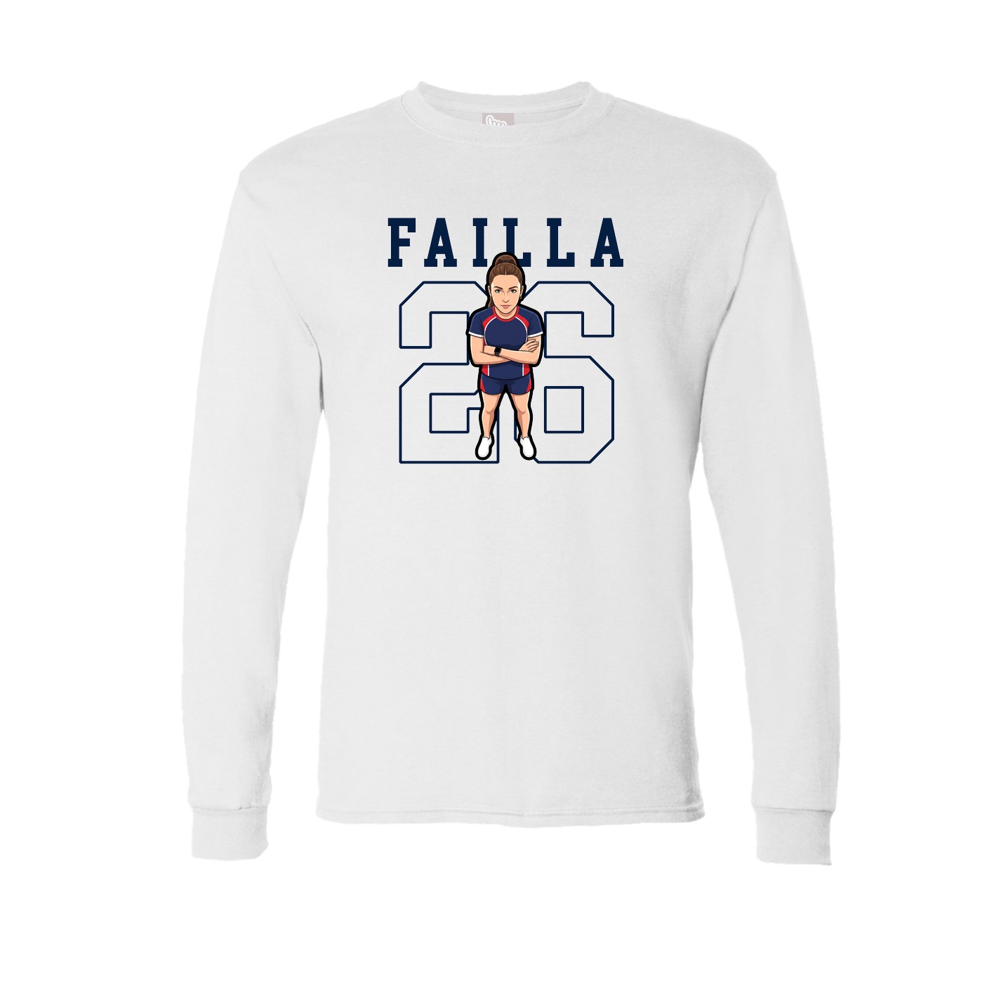 Long Sleeve Tee — Shirsey in White