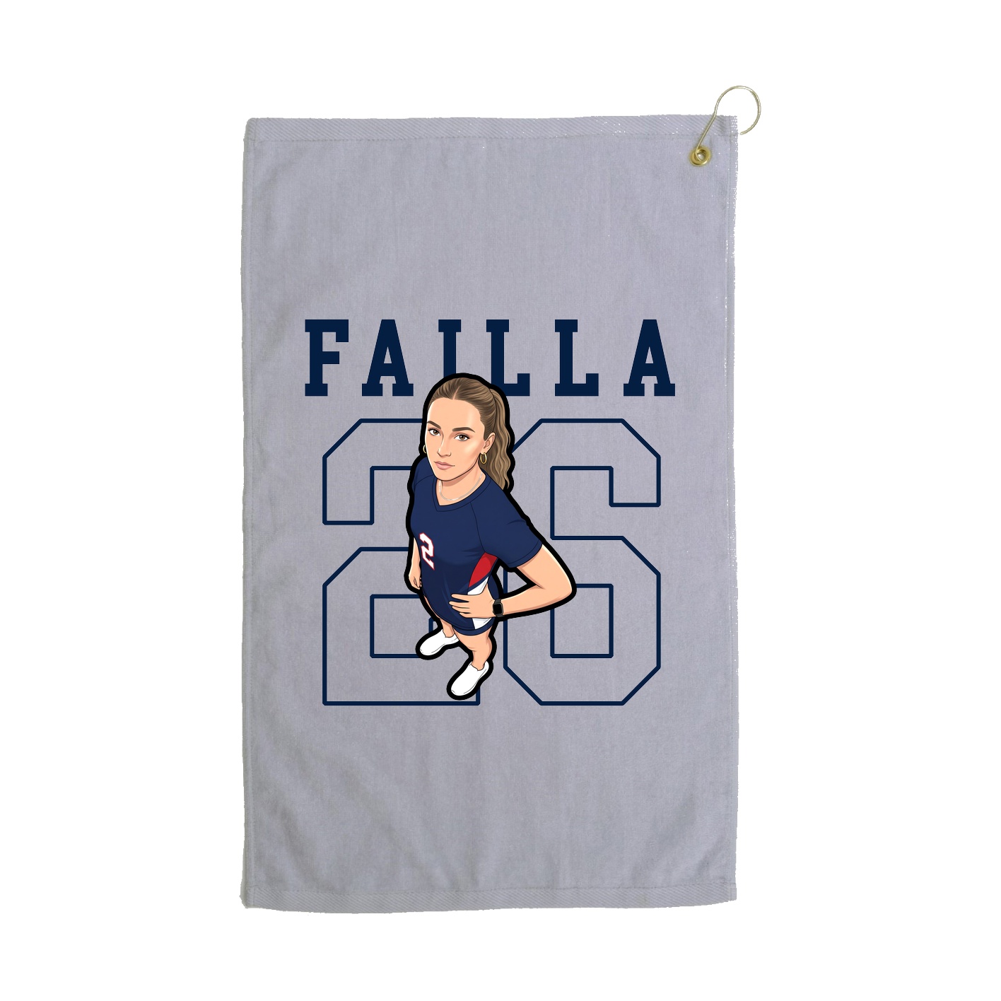 Golf Towel — Shirsey in Grey