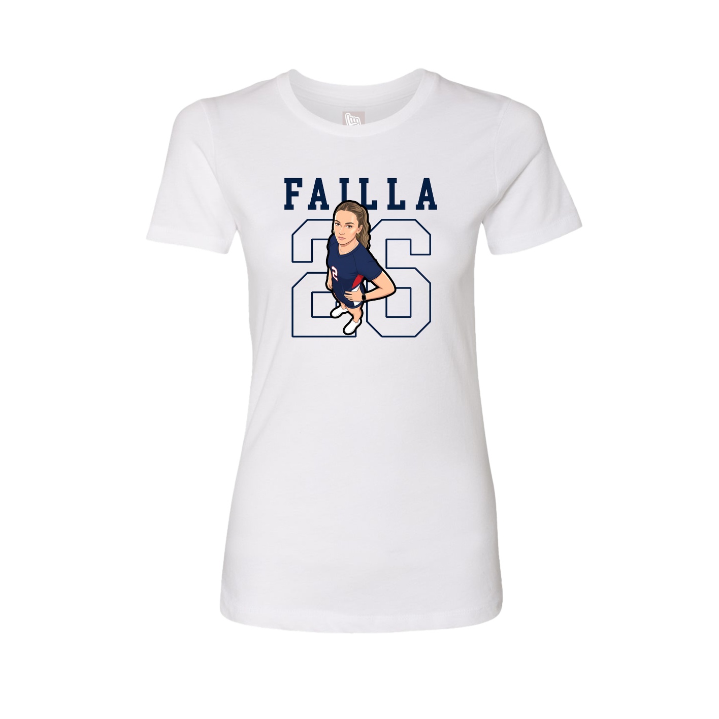 Fitted Women's Tee — Shirsey in White