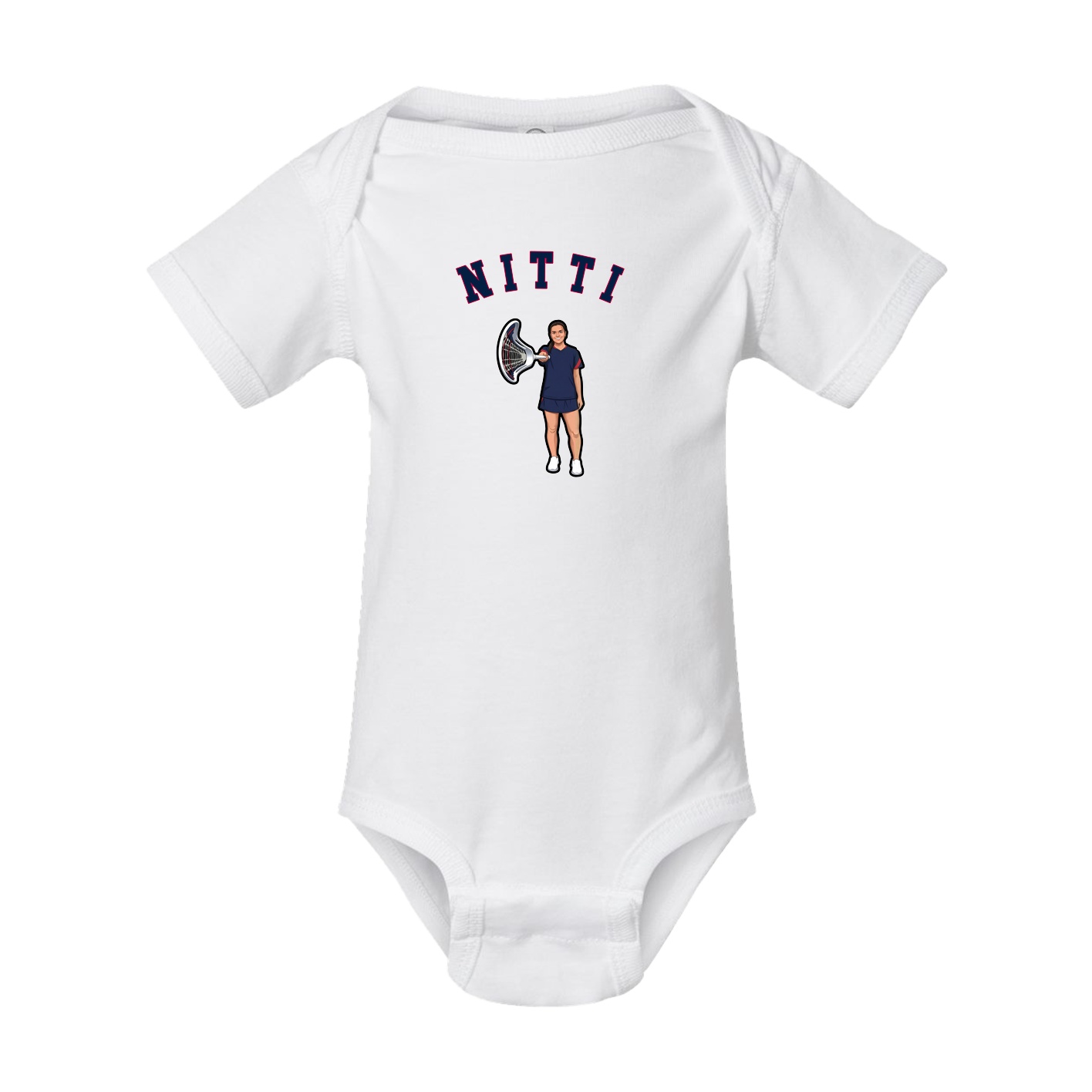 Baby Onesie — Shirsey Arch in White