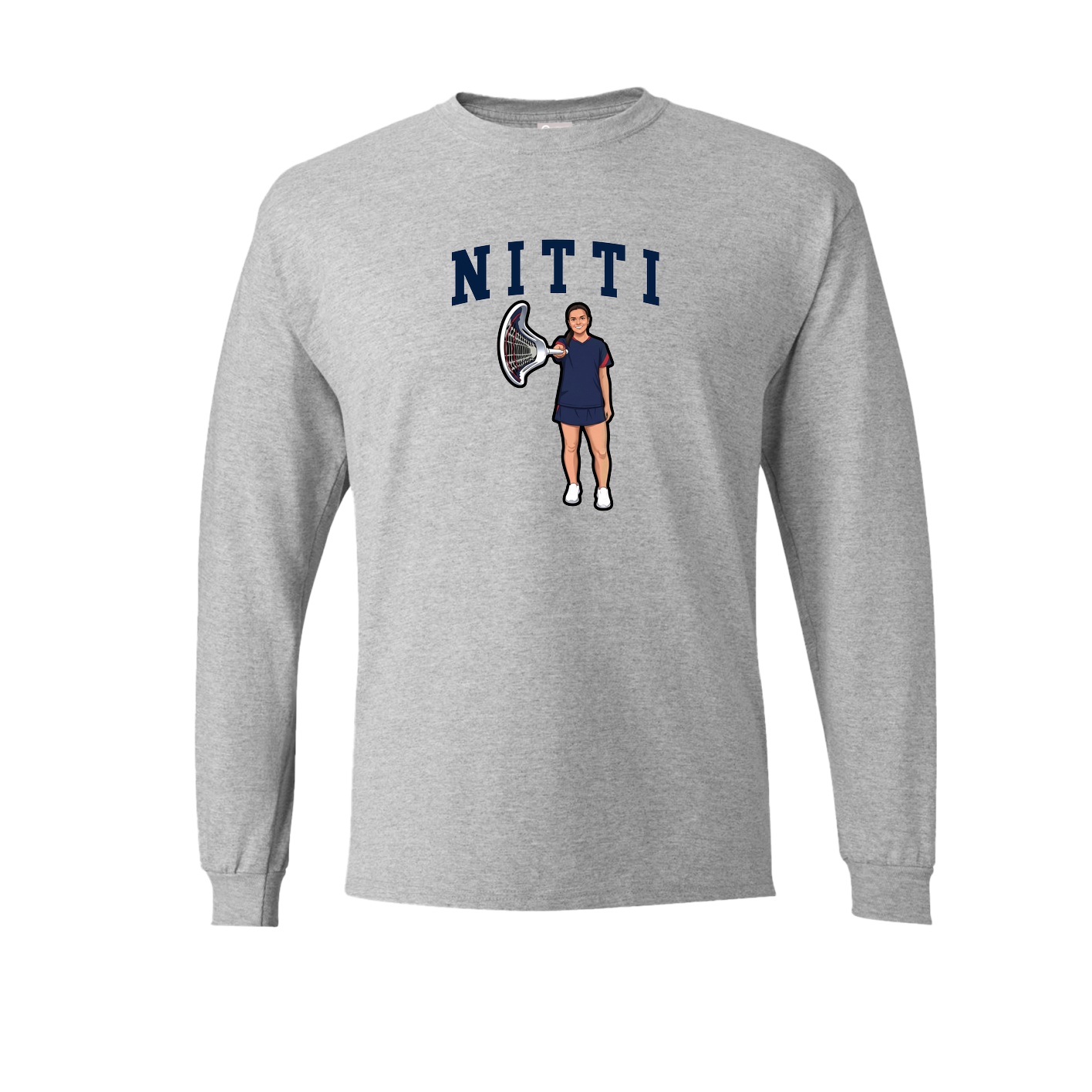Long Sleeve Tee — Shirsey in Grey