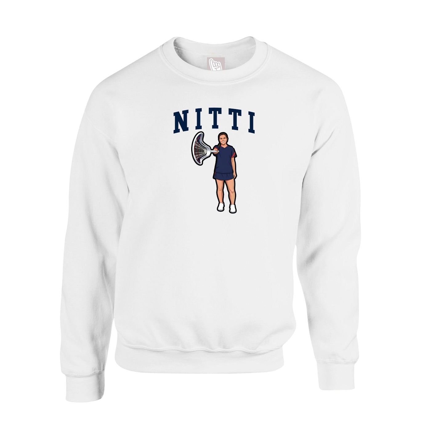 Fleece Crew — Shirsey in White