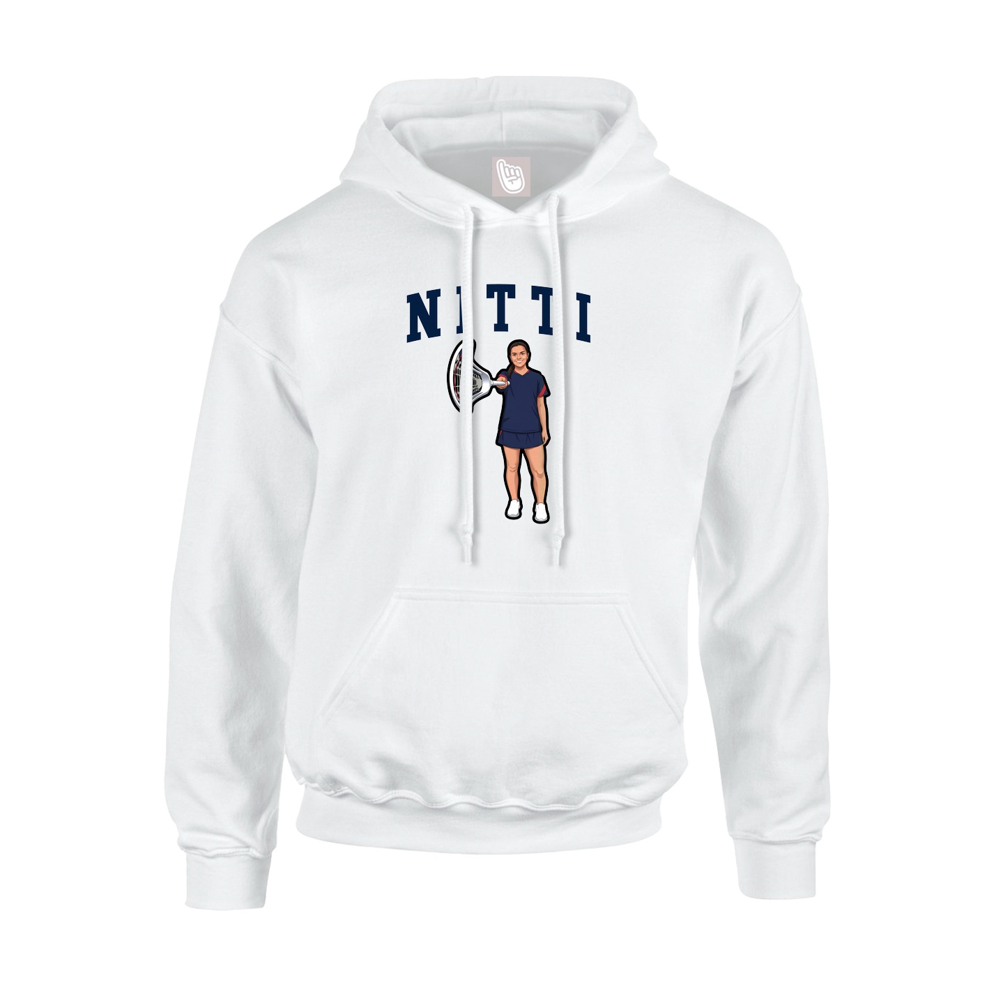 Youth Hoodie — Shirsey in White