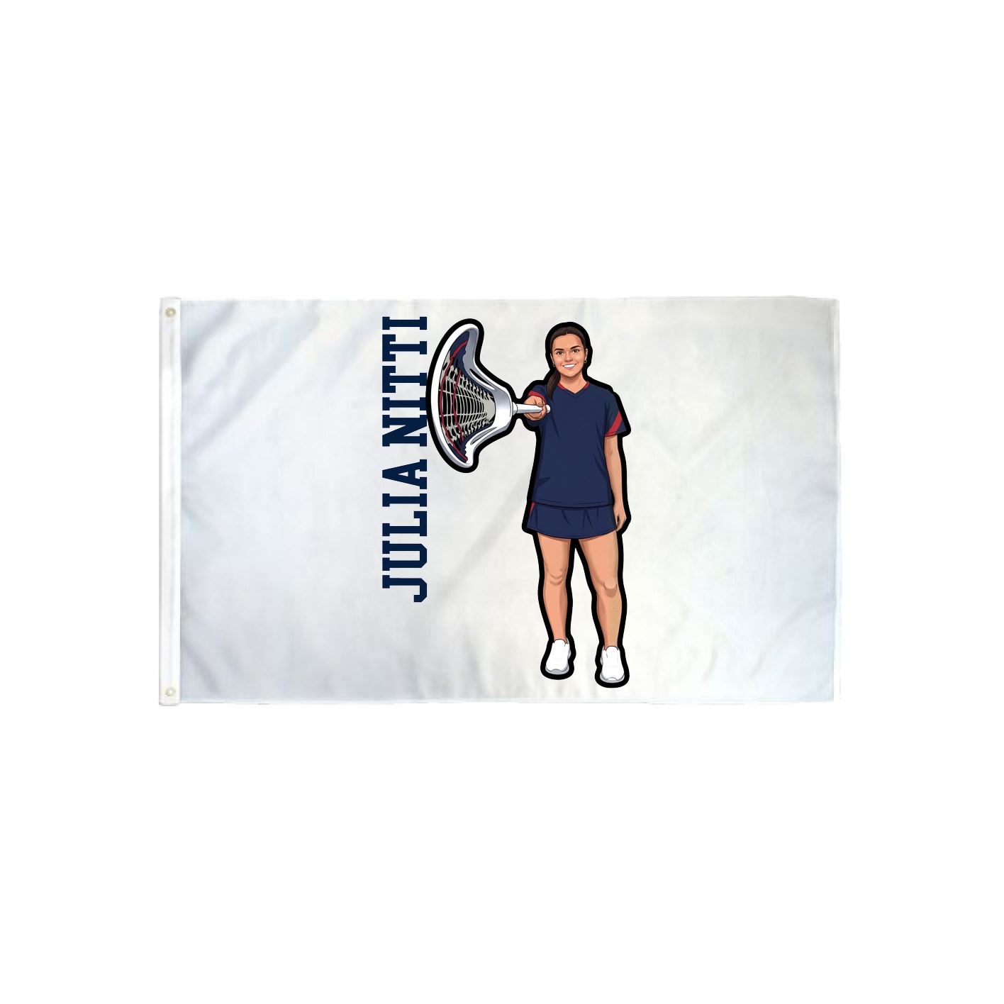 3x5 Flag — Name Vertical in Classic