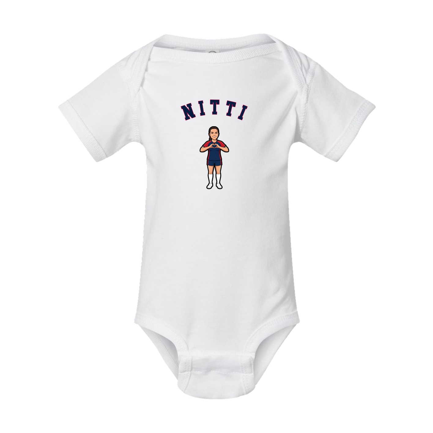 Baby Onesie — Shirsey Arch in White