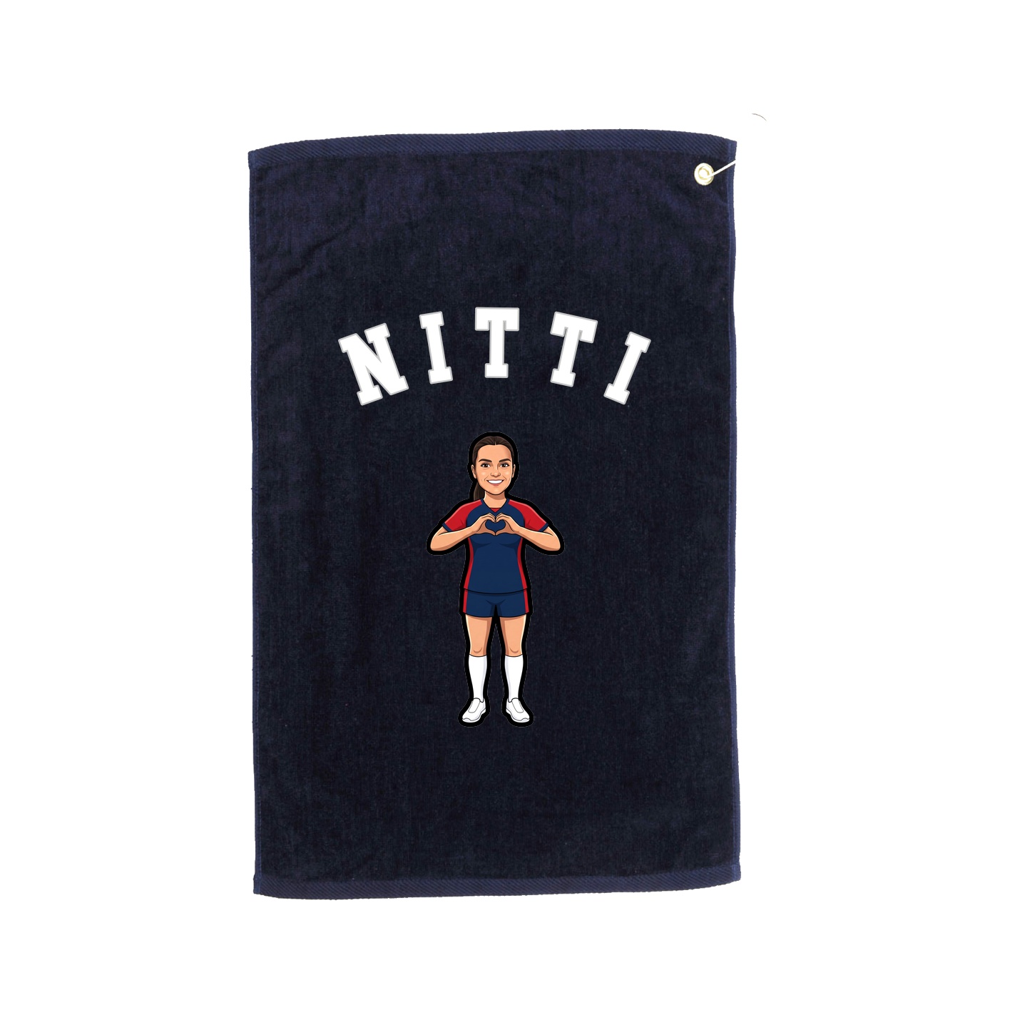 Golf Towel — Shirsey Arch in Navy