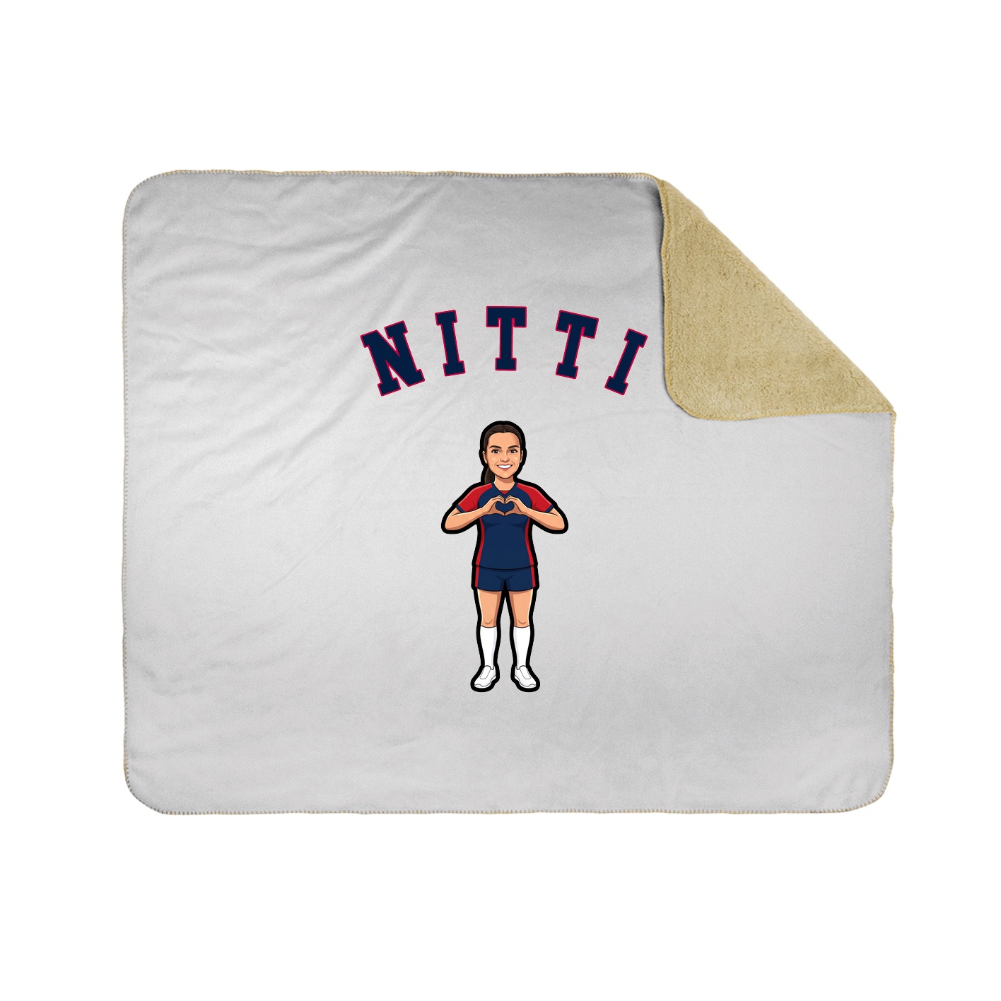 Throw Blanket — Shirsey Arch in White