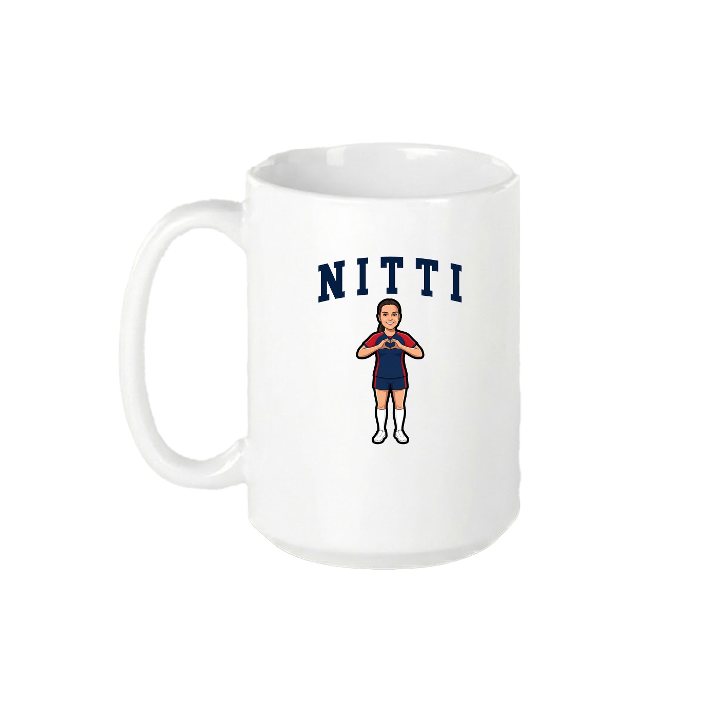 15oz Coffee Mug — Shirsey in White