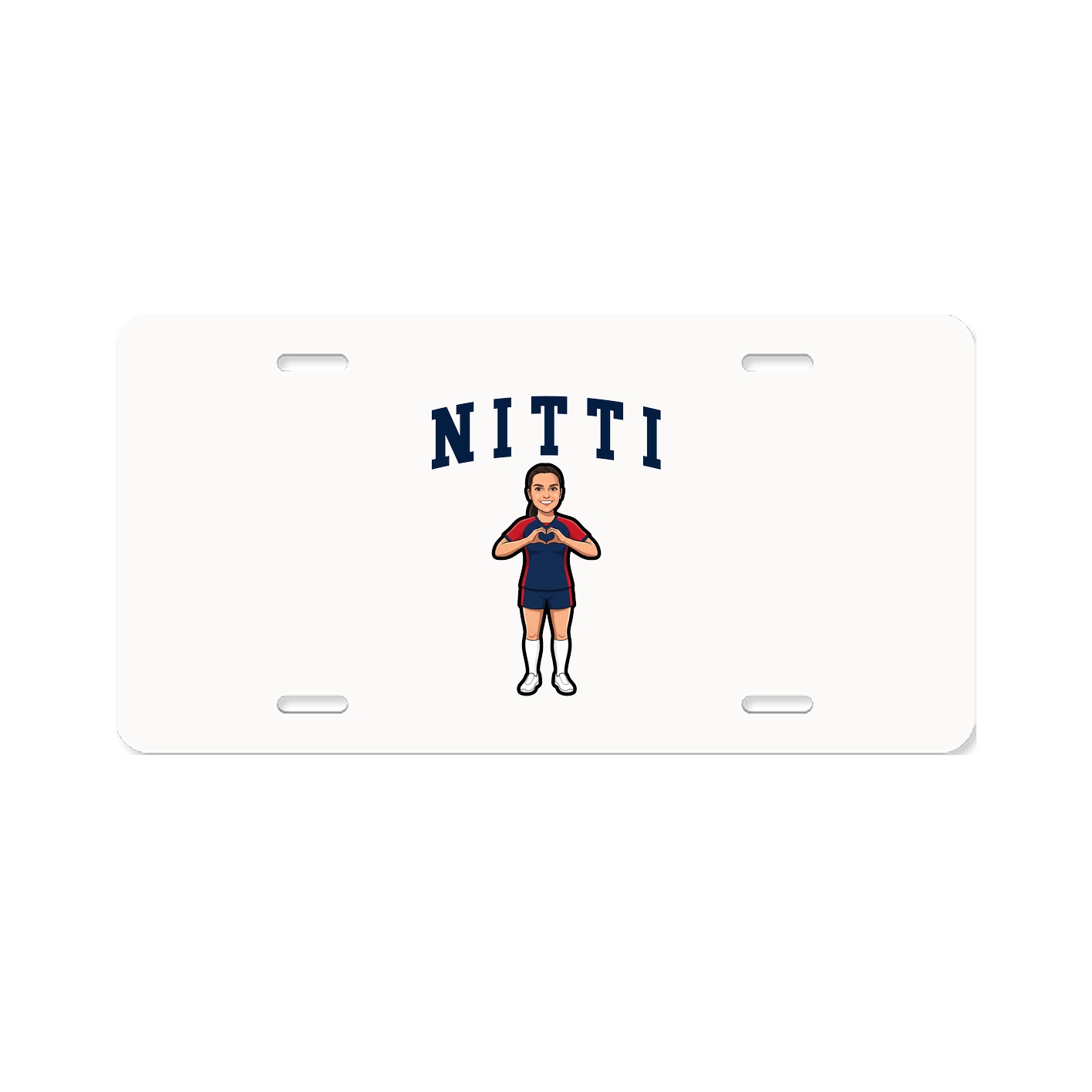 License Plate — Shirsey in Classic