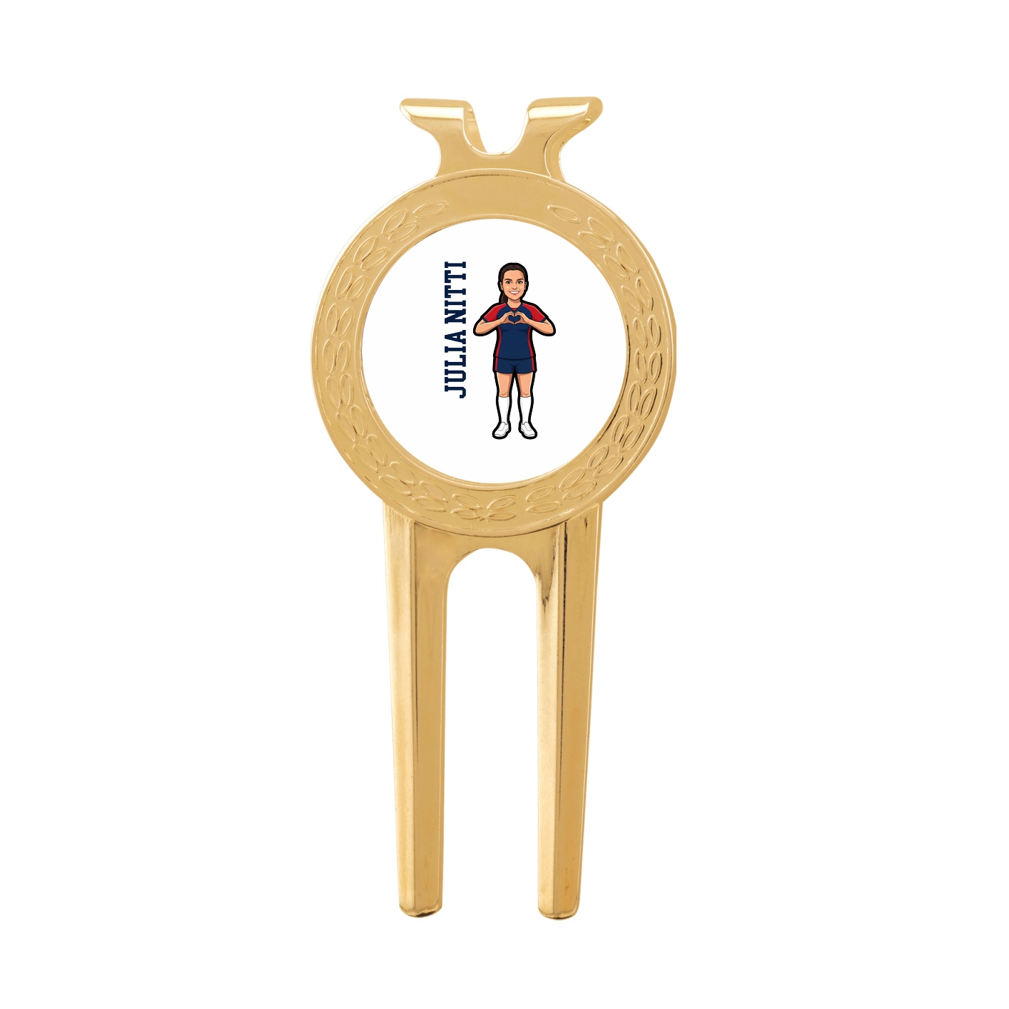 Divot Tool with Ball Marker — Name Vertical in Classic