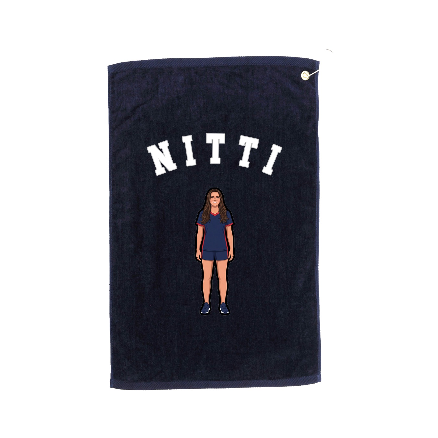 Golf Towel — Shirsey Arch in Navy
