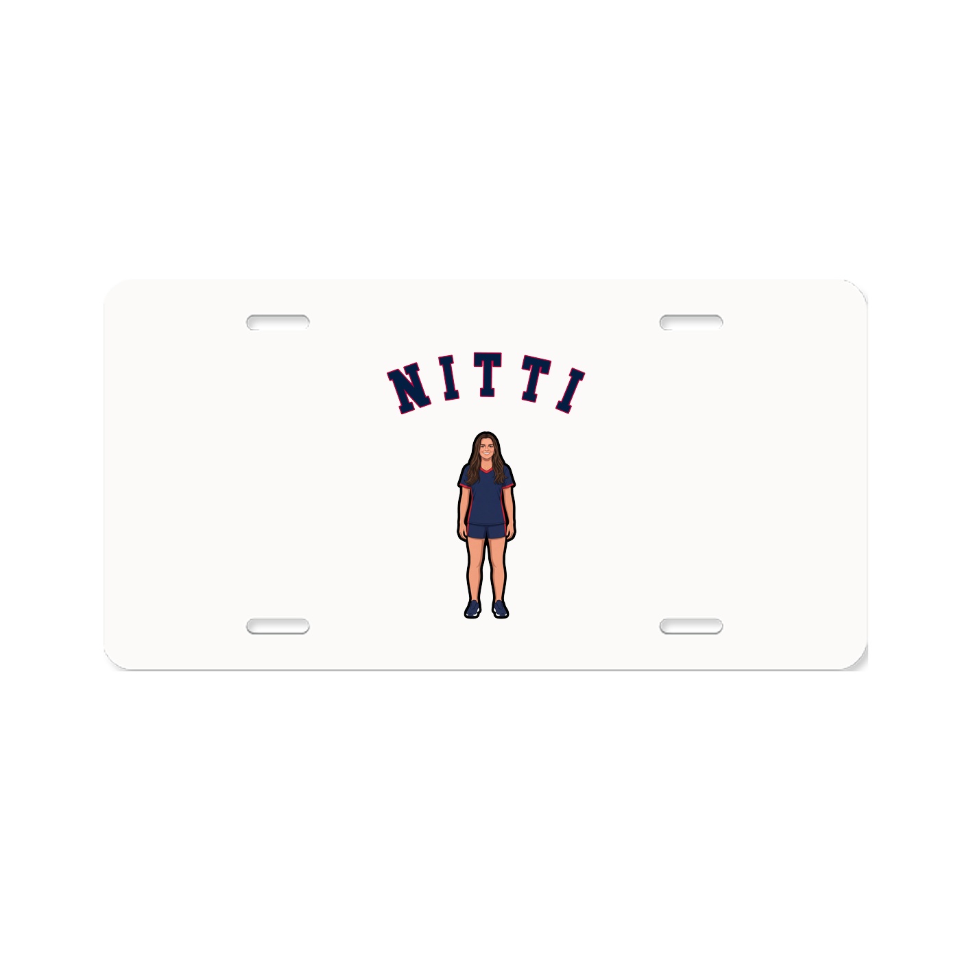 License Plate — Shirsey Arch in Classic