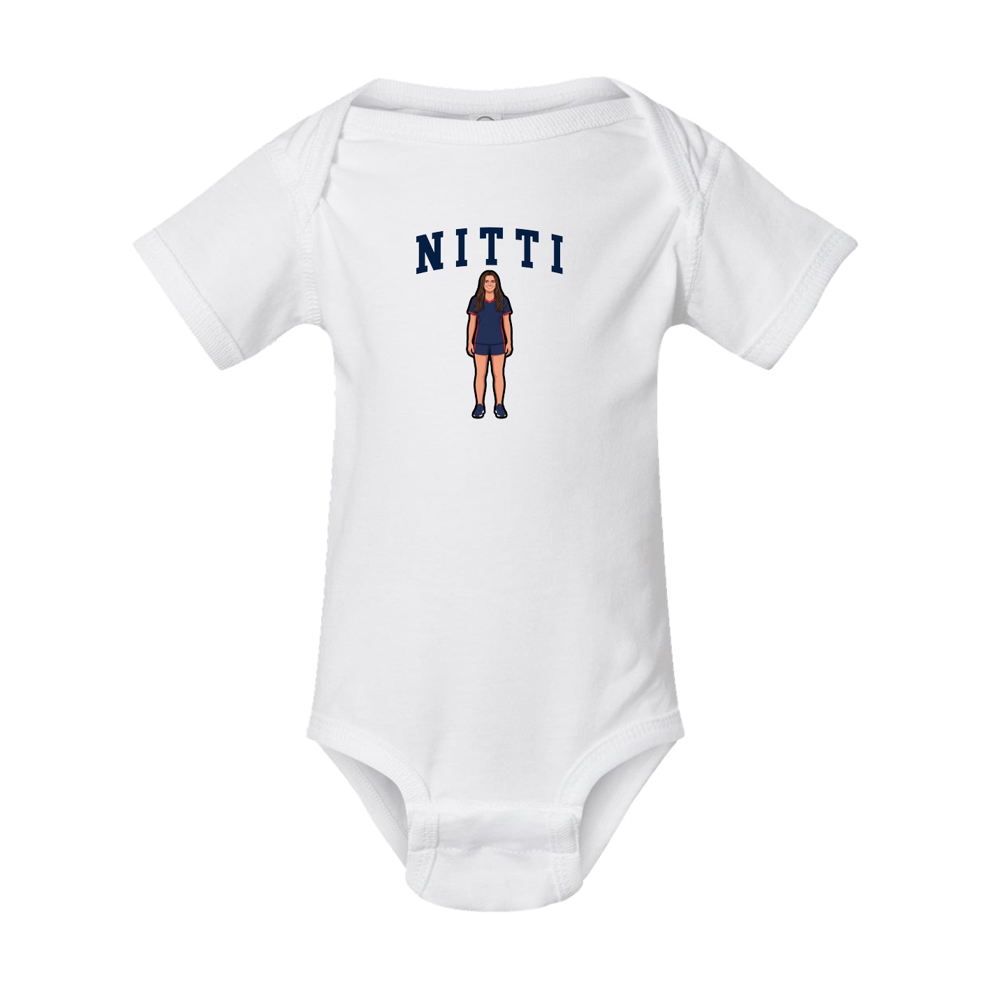 Baby Onesie — Shirsey in White