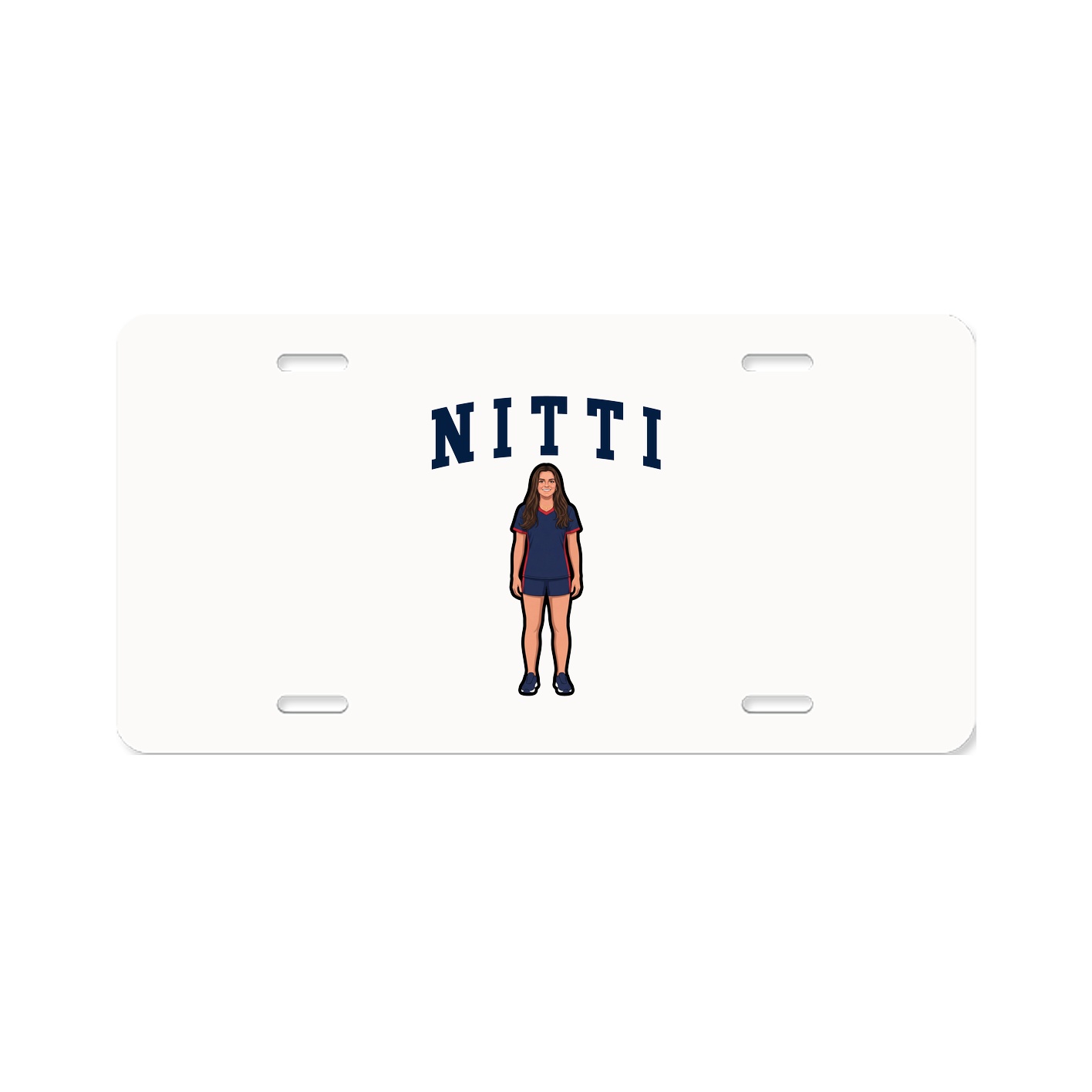 License Plate — Shirsey in Classic