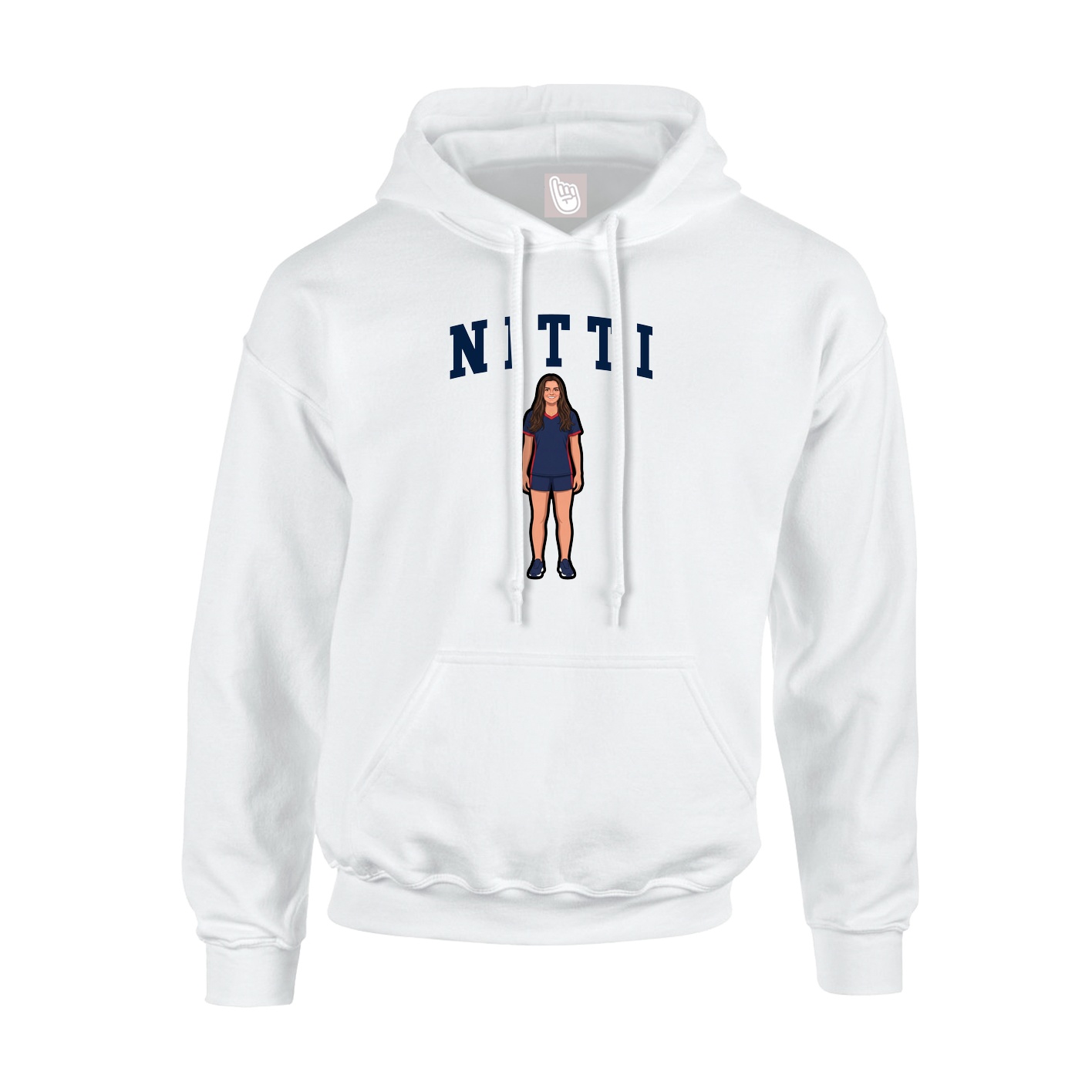 Youth Hoodie — Shirsey in White