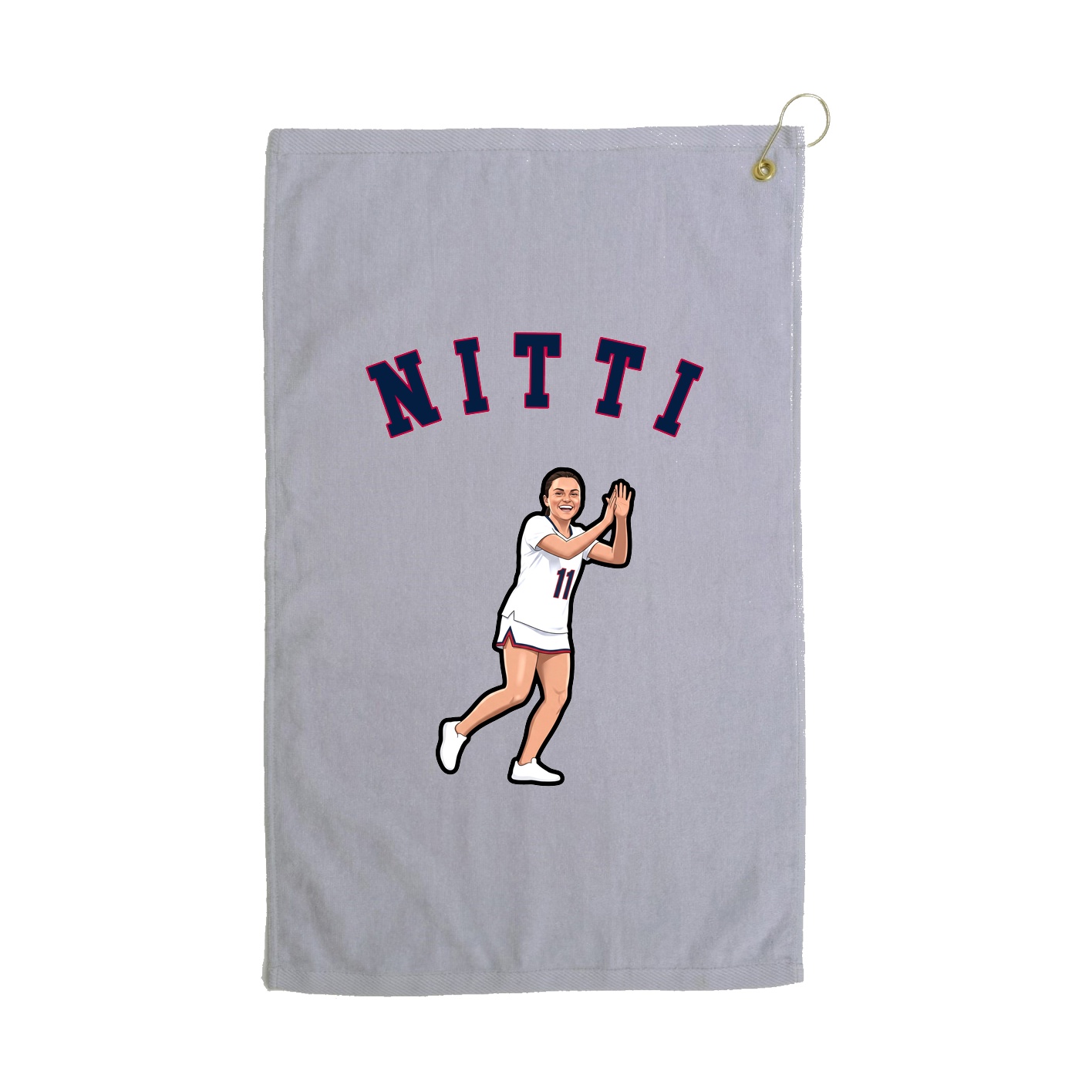 Golf Towel — Shirsey Arch in Grey