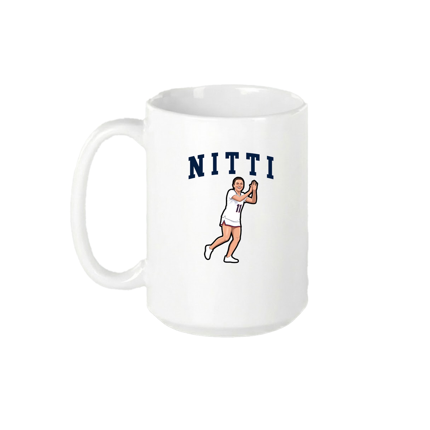15oz Coffee Mug — Shirsey in White